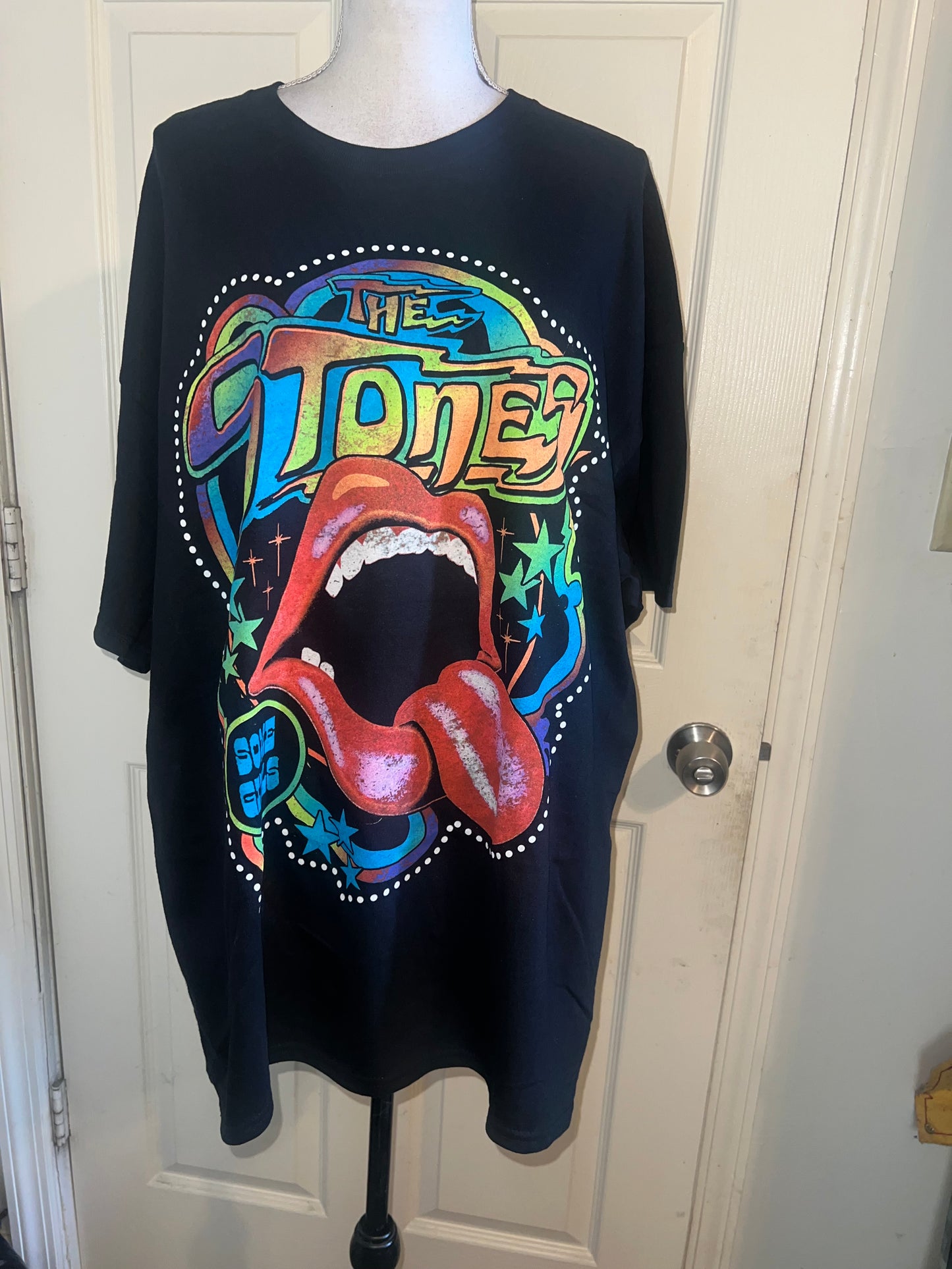 Rolling Stones Oversized Distressed Tee