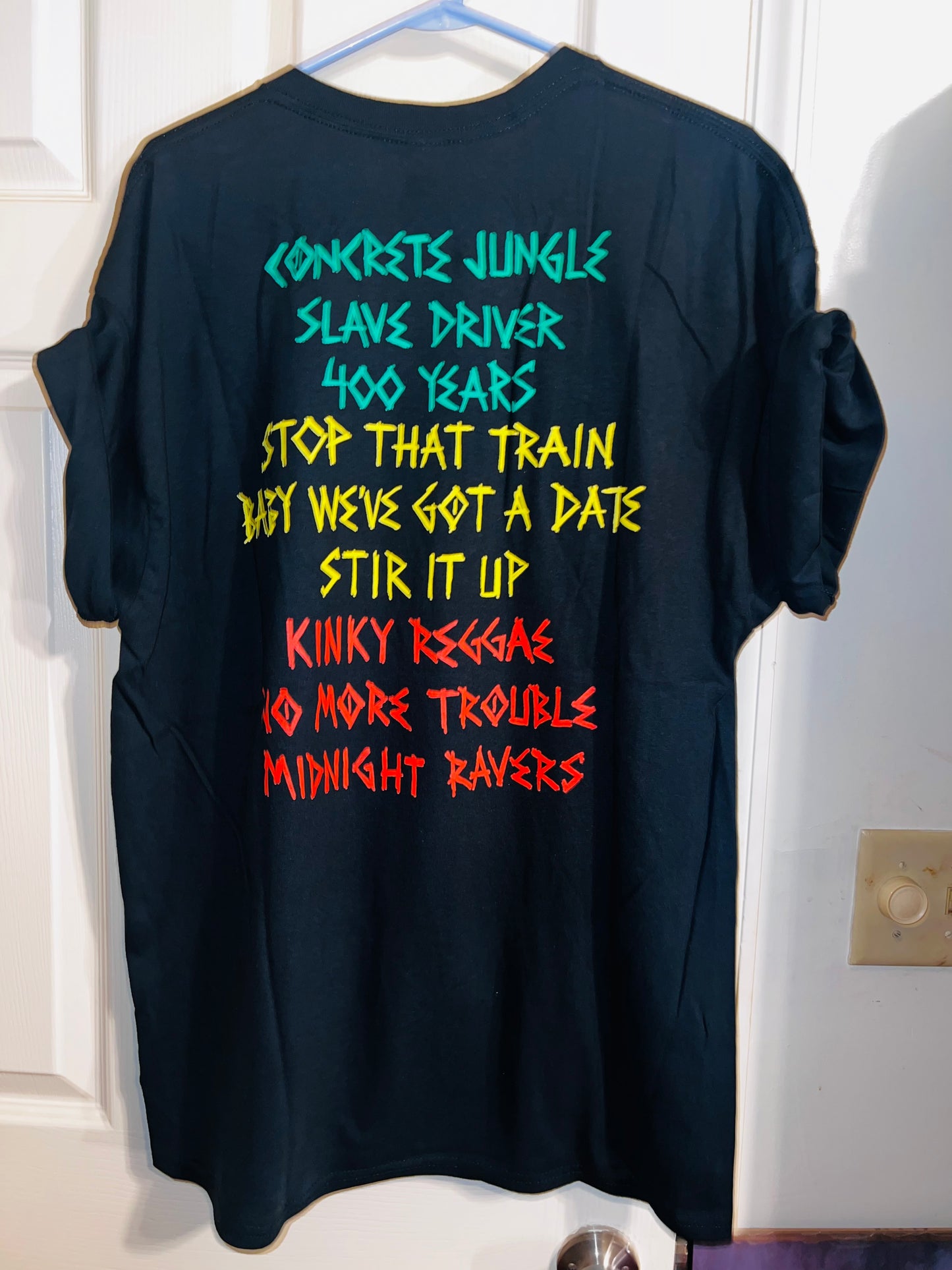 Bob Marley Double Sided Oversized Tee