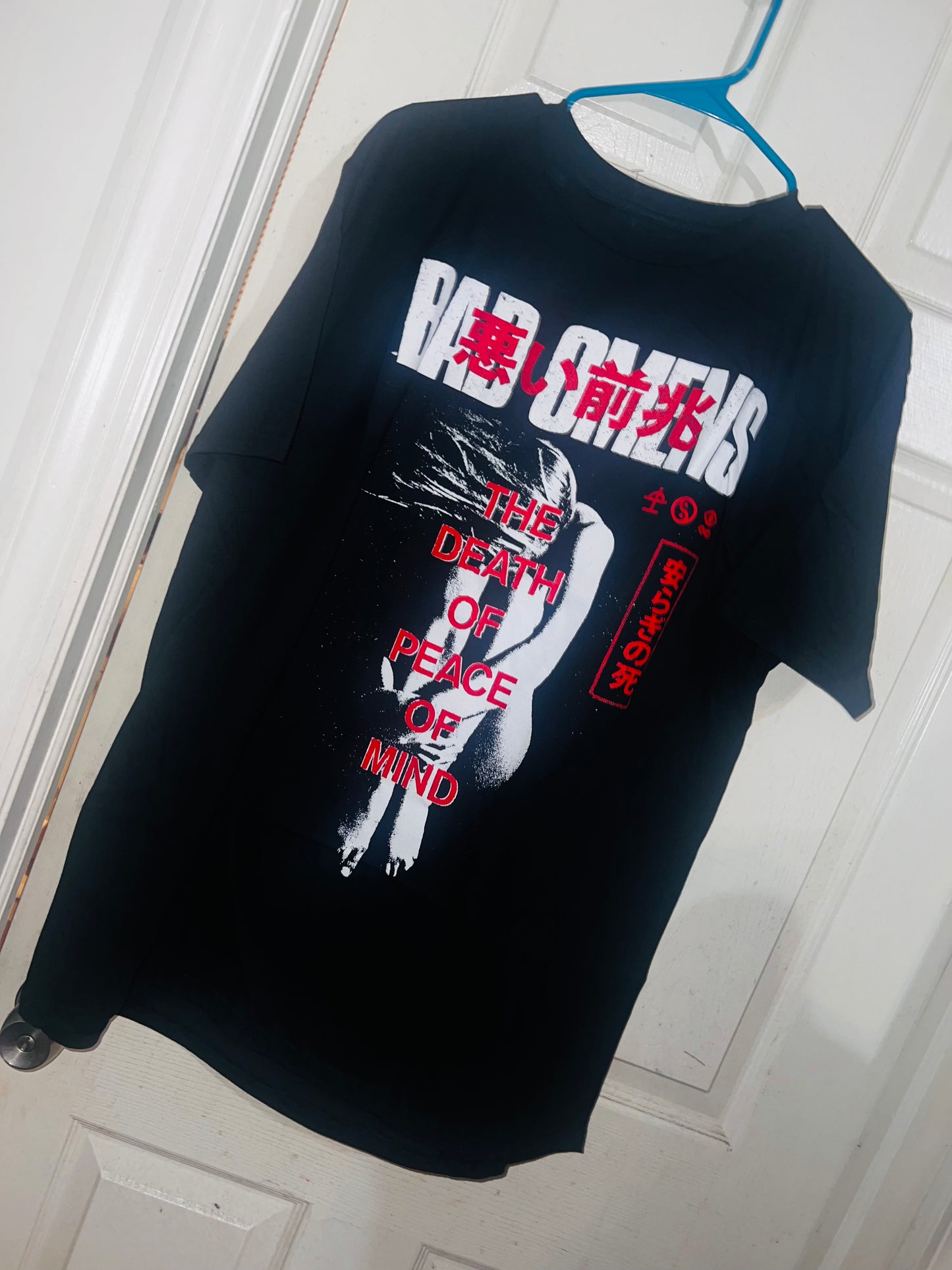 Bad Omens Oversized Distressed Tee