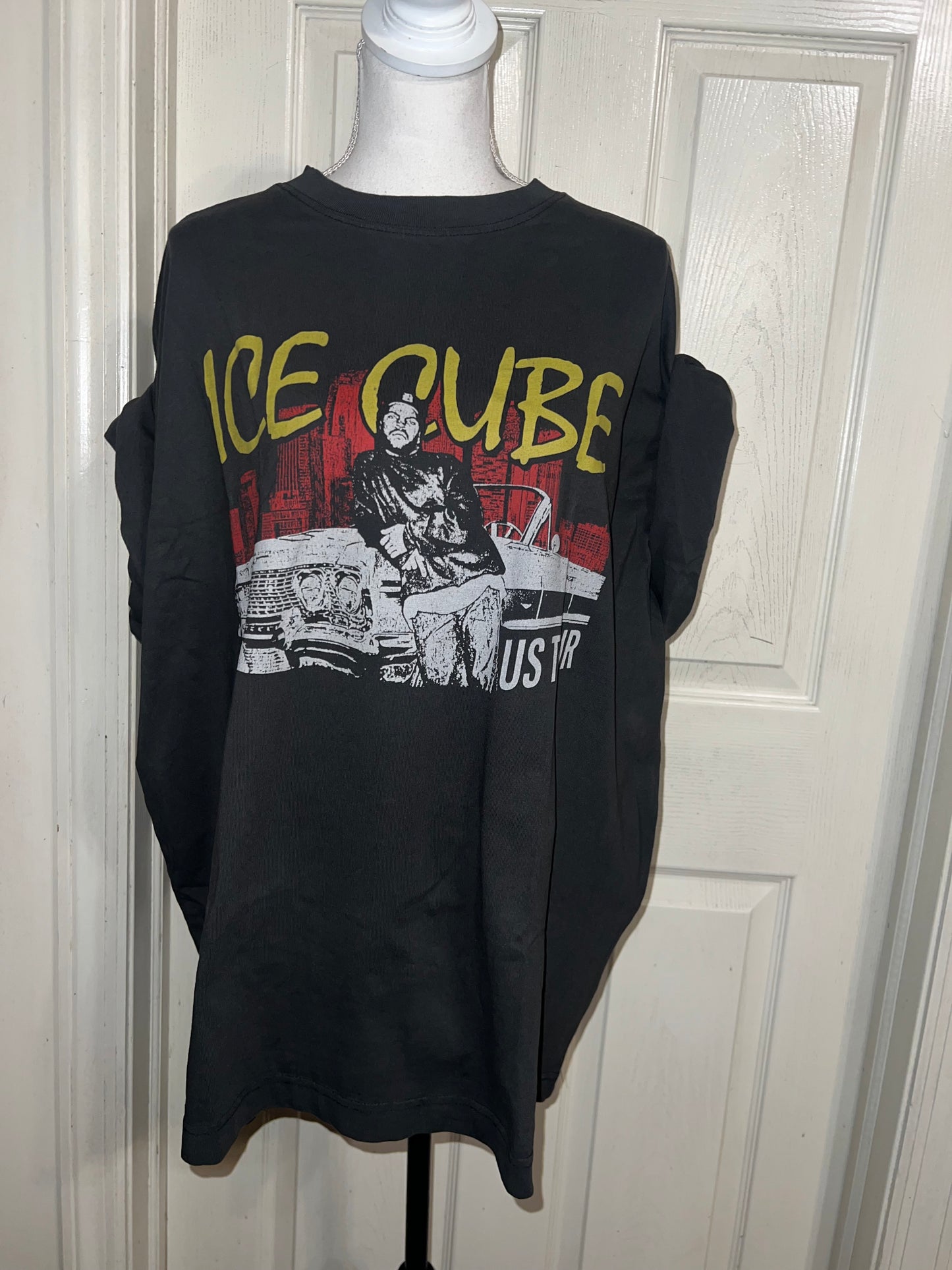 Ice Cube Double Sided Oversized Distressed Tee