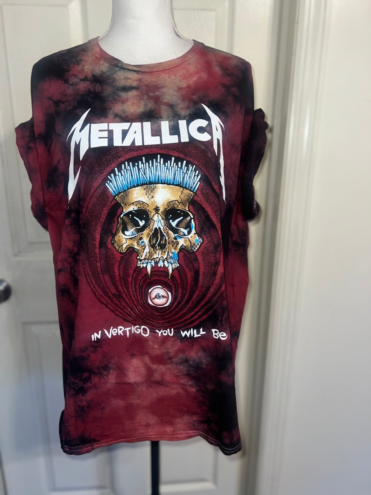 Metallica Oversized Distressed Tee