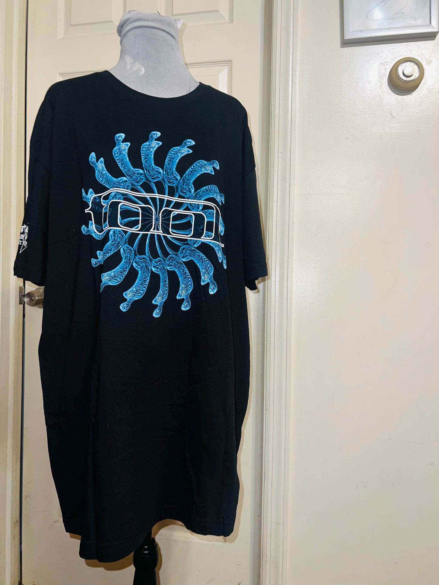 Tool Oversized Distressed Tee