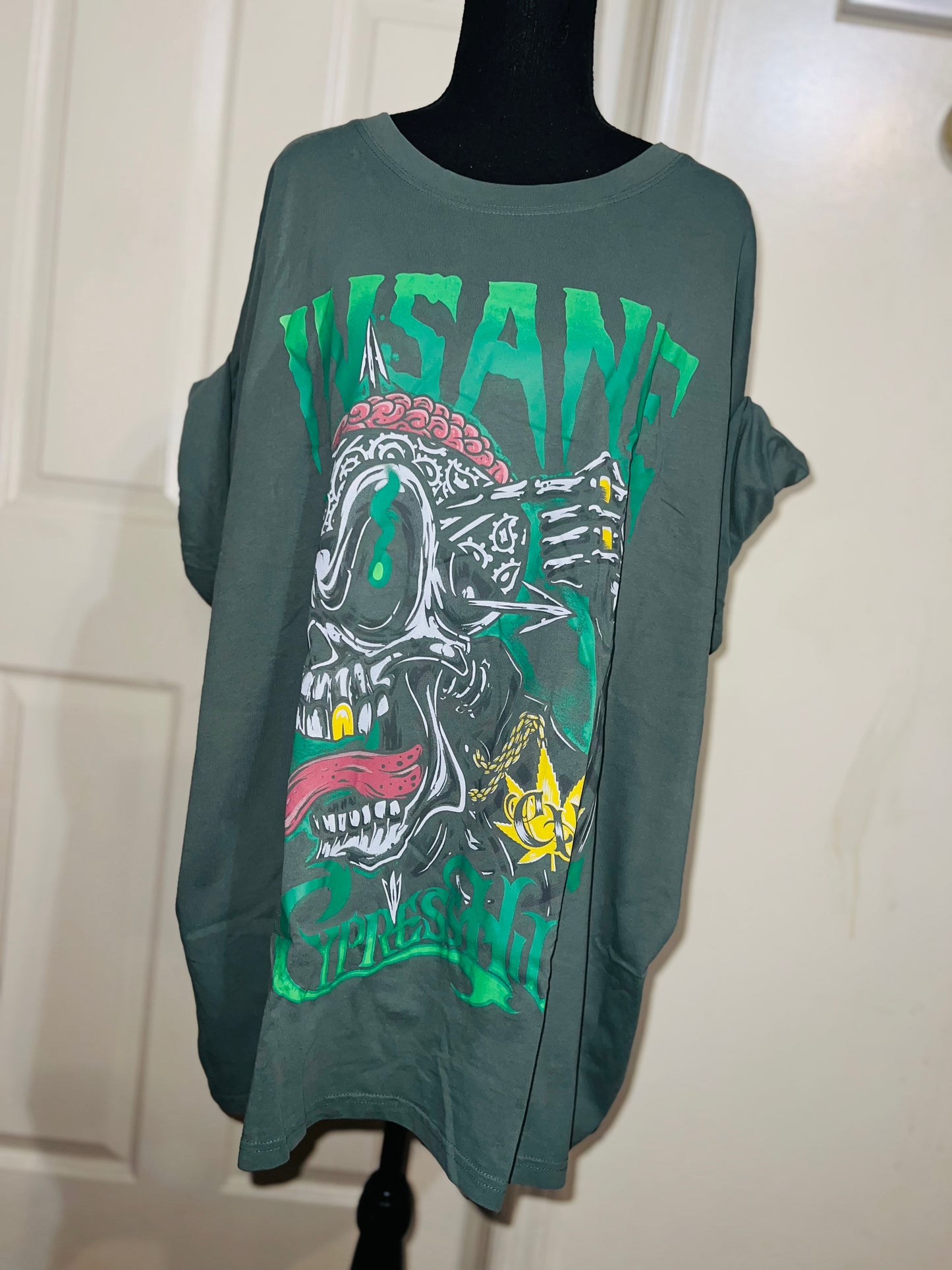 Cypress Hill Oversized Distressed Tee