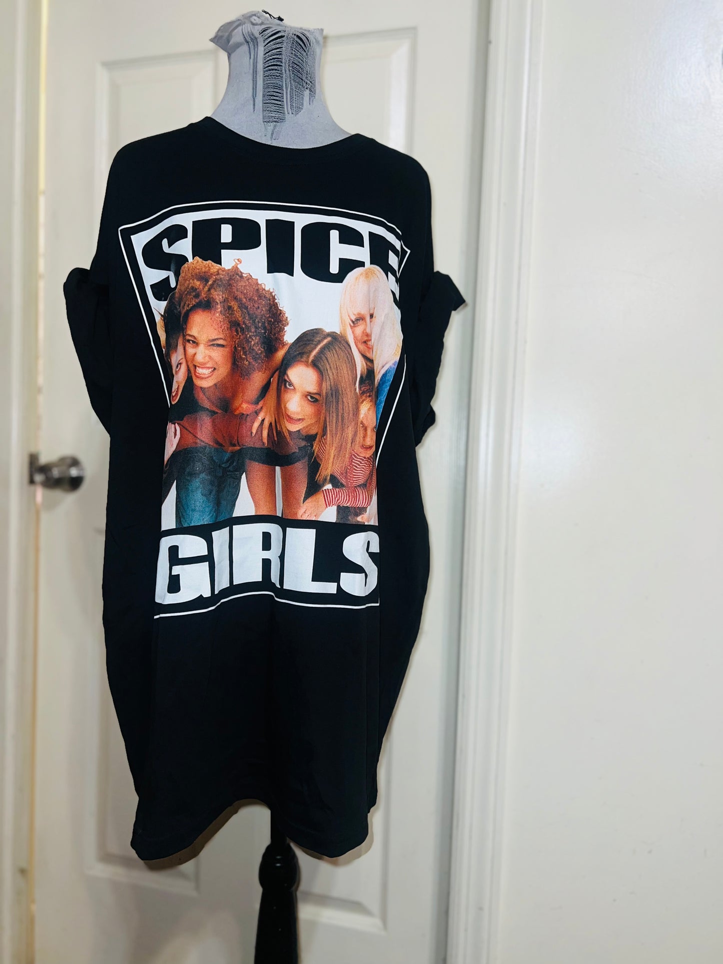The Spice Girls Oversized Distressed Tee