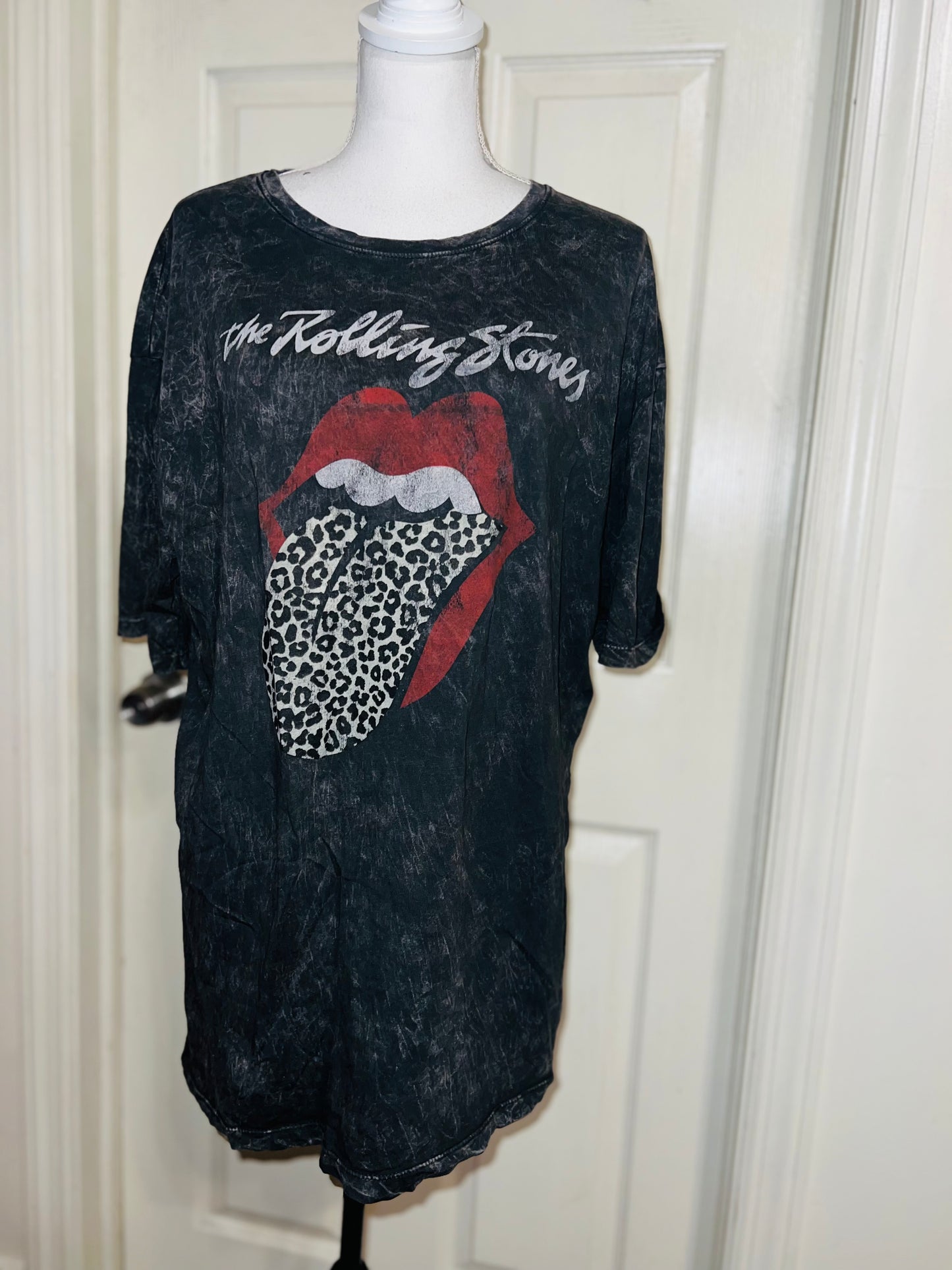 The Rolling Stones Oversized Distressed Tee