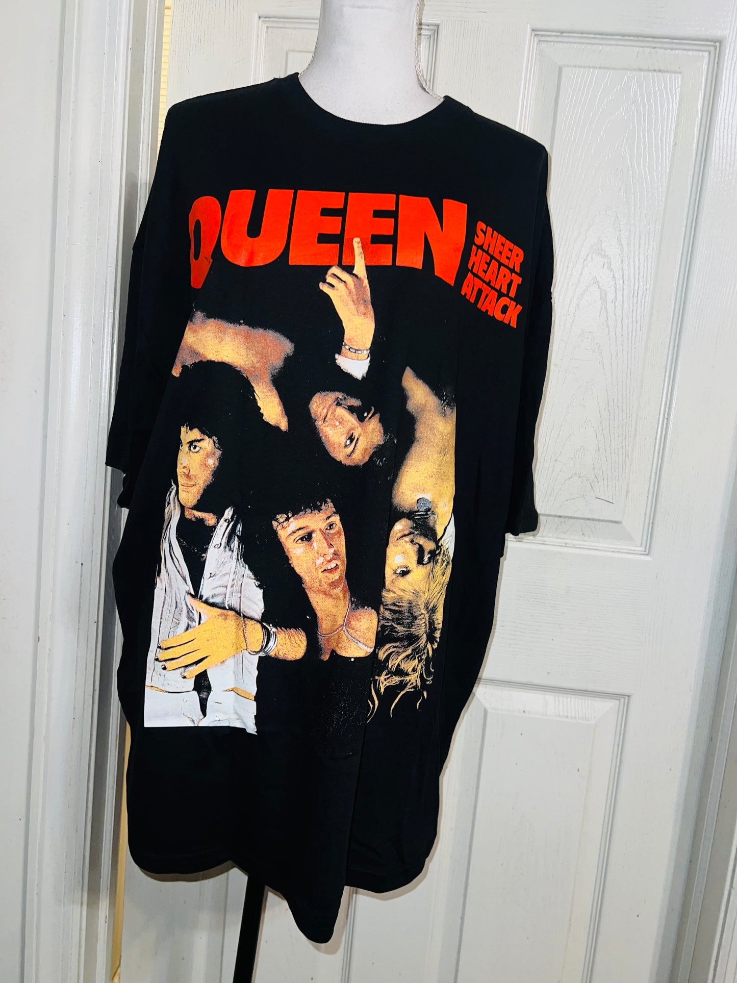 Queen Oversized Distressed Tee