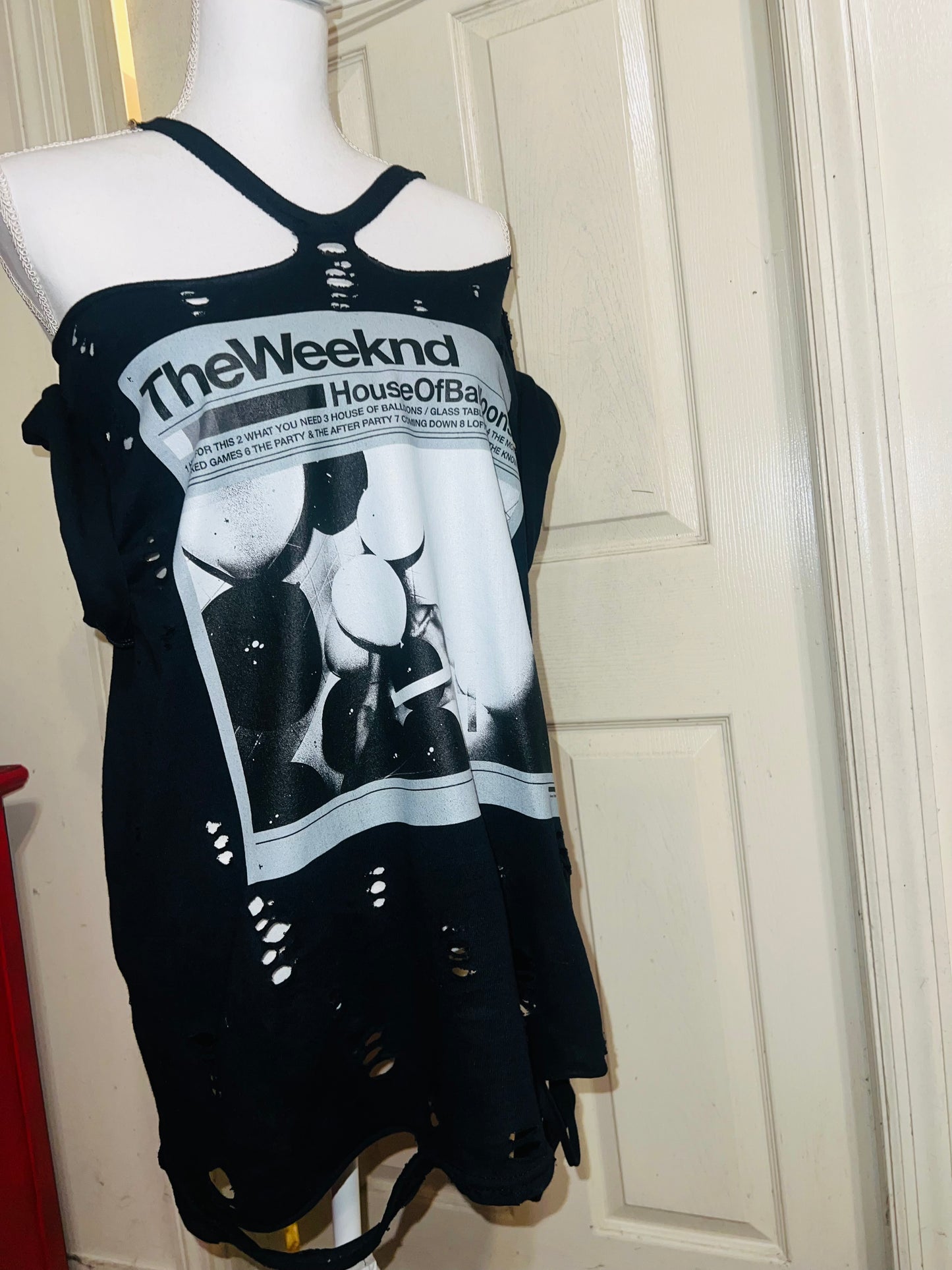 The Weeknd HOB Oversized Distressed Tee