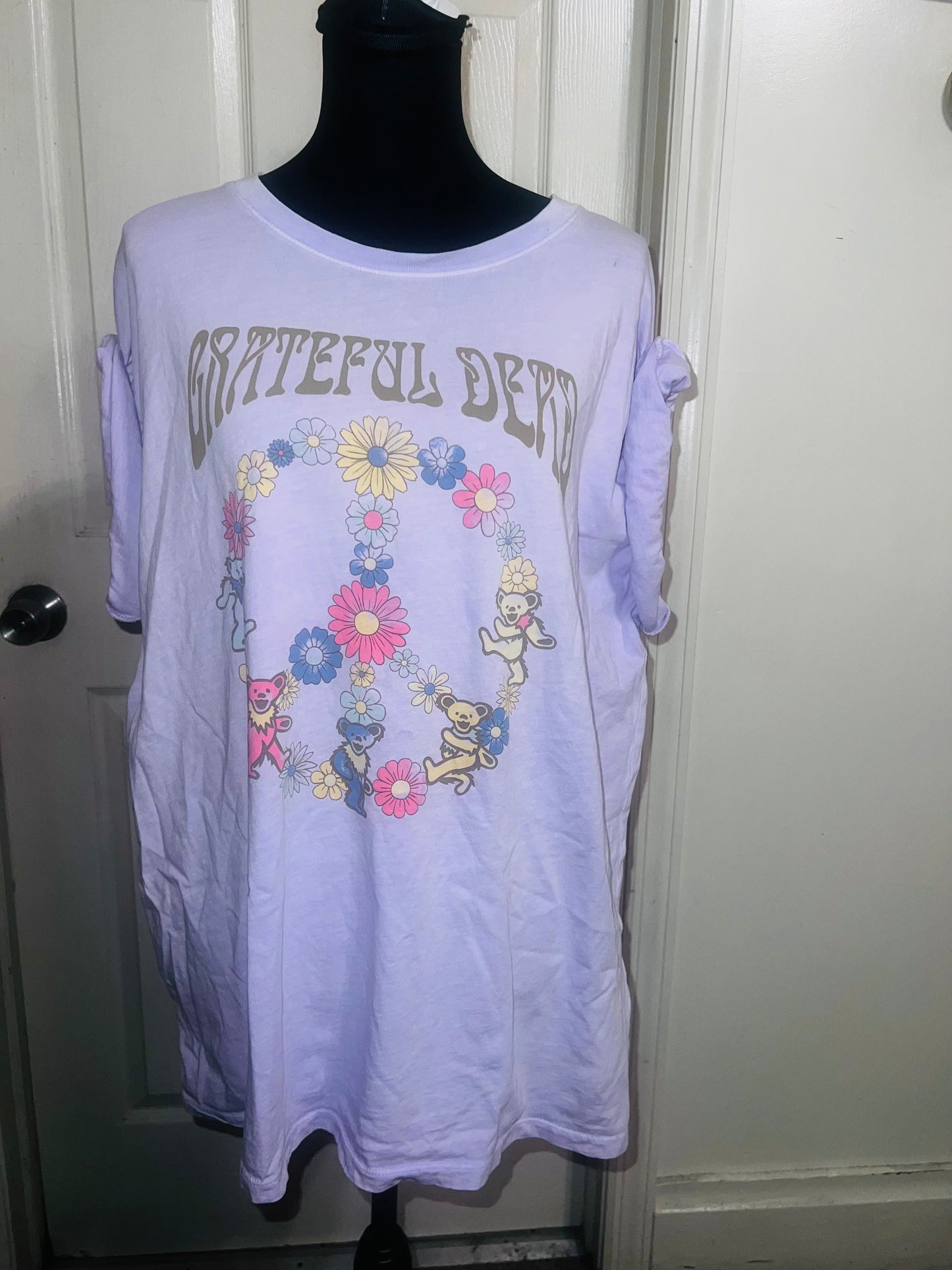 The Grateful Dead Oversized Distressed Tee