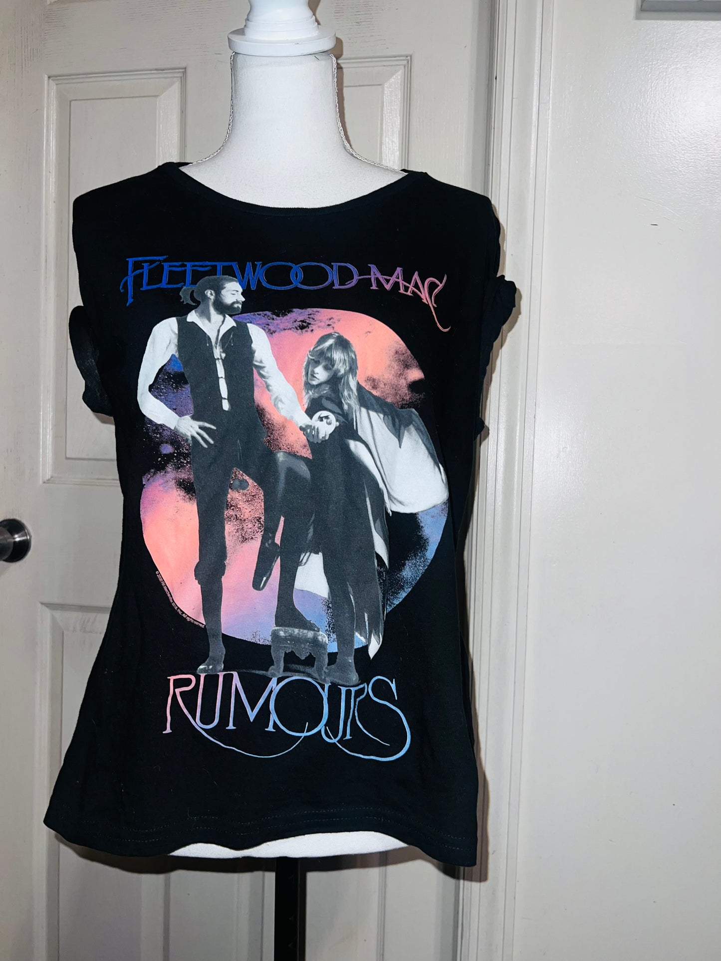 Fleetwood Mac Oversized Distressed Tee
