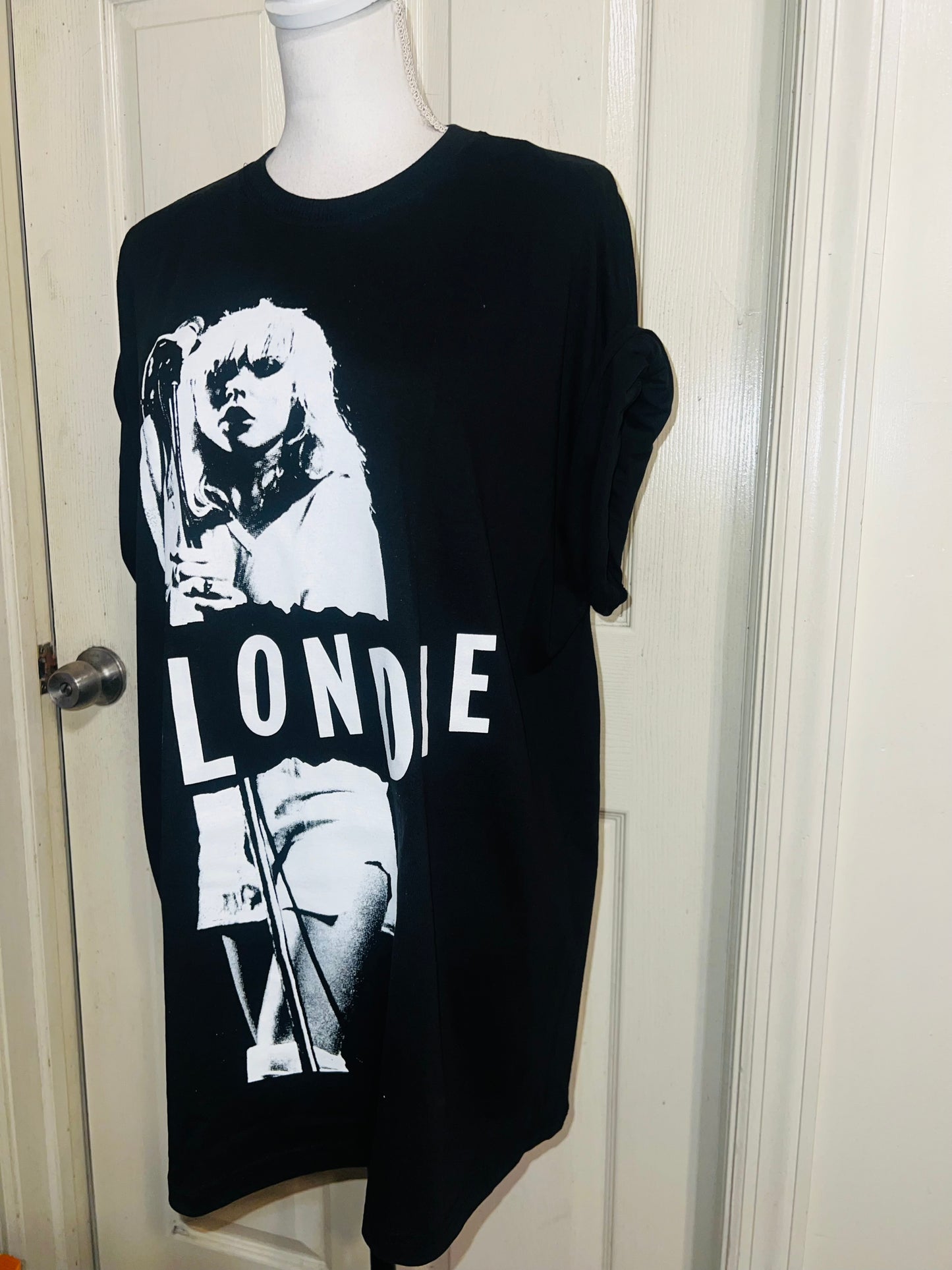 Blondie Oversized Distressed Tee