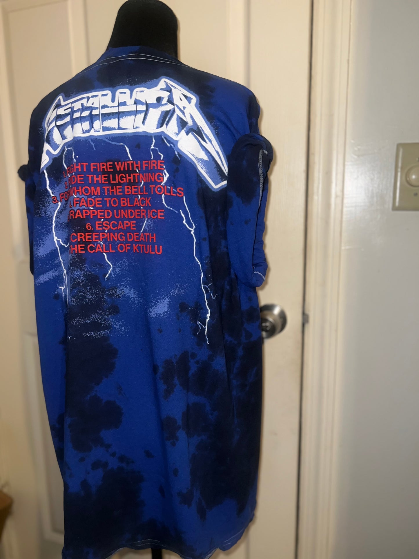 Metallica Double Sided Oversized Tee