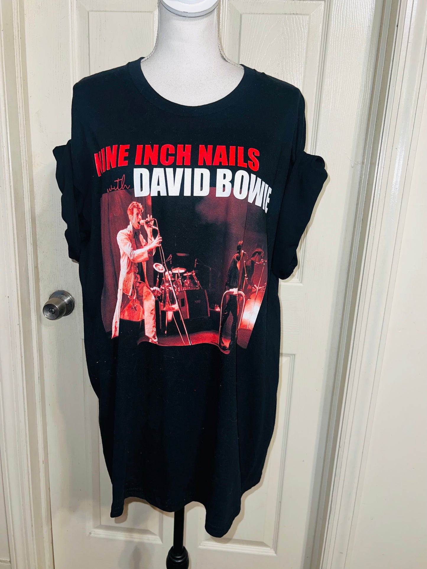 Nine Inch Nails and David Bowie Oversized Tee