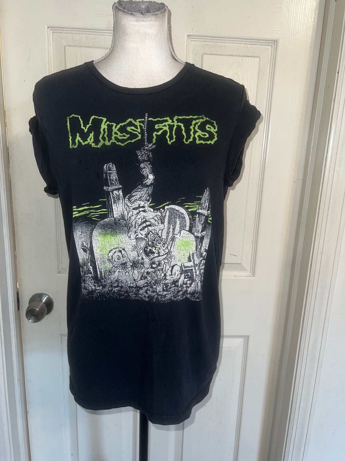 Misfits Vintage Oversized Distressed Tee