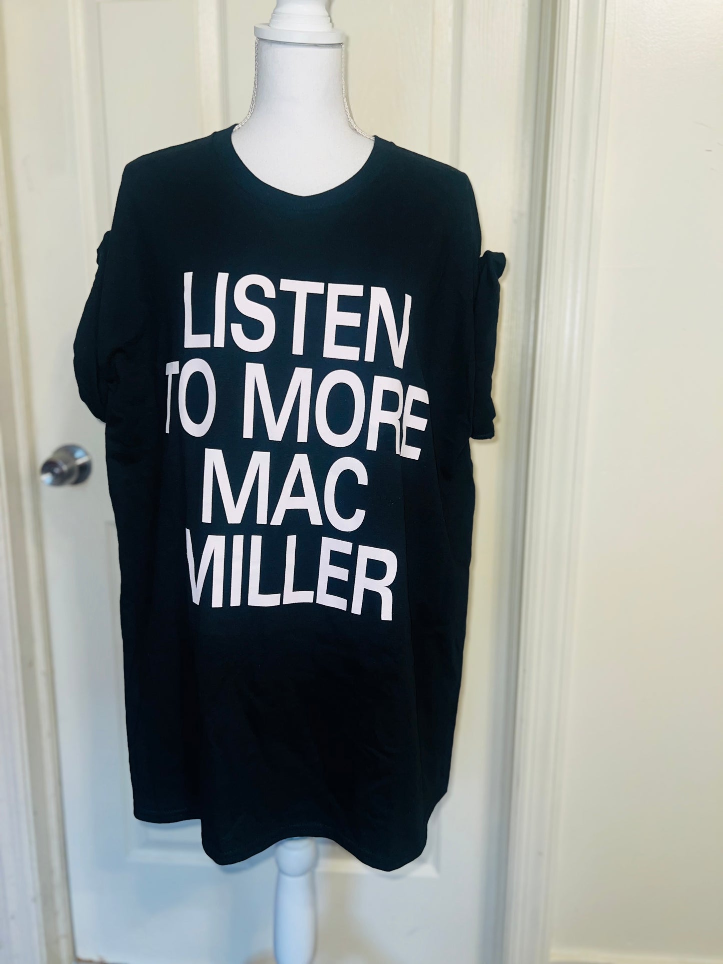 Mac Miller Double Sided Oversized Distressed Tee