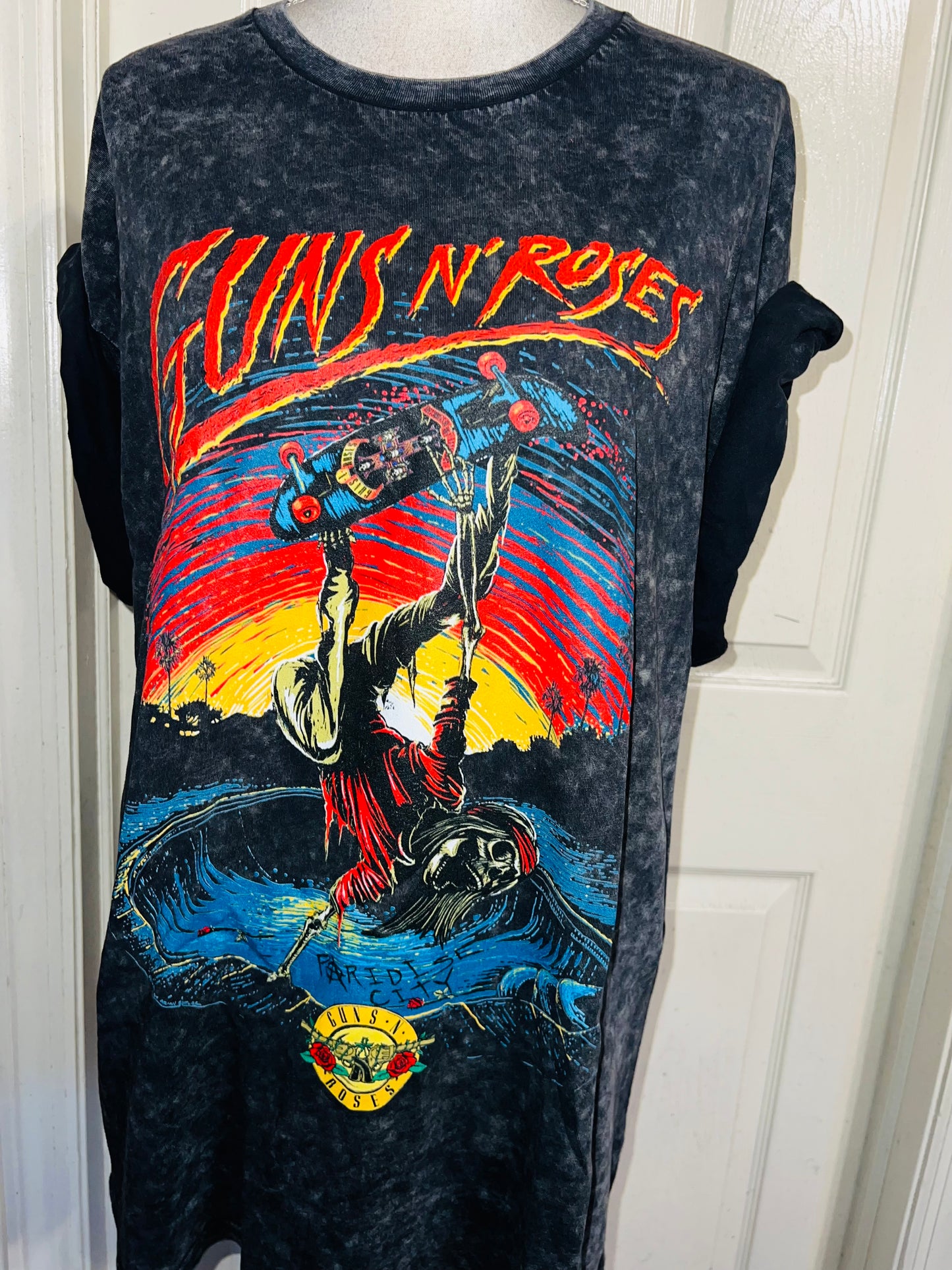 Guns N’ Roses Oversized Distressed Tee