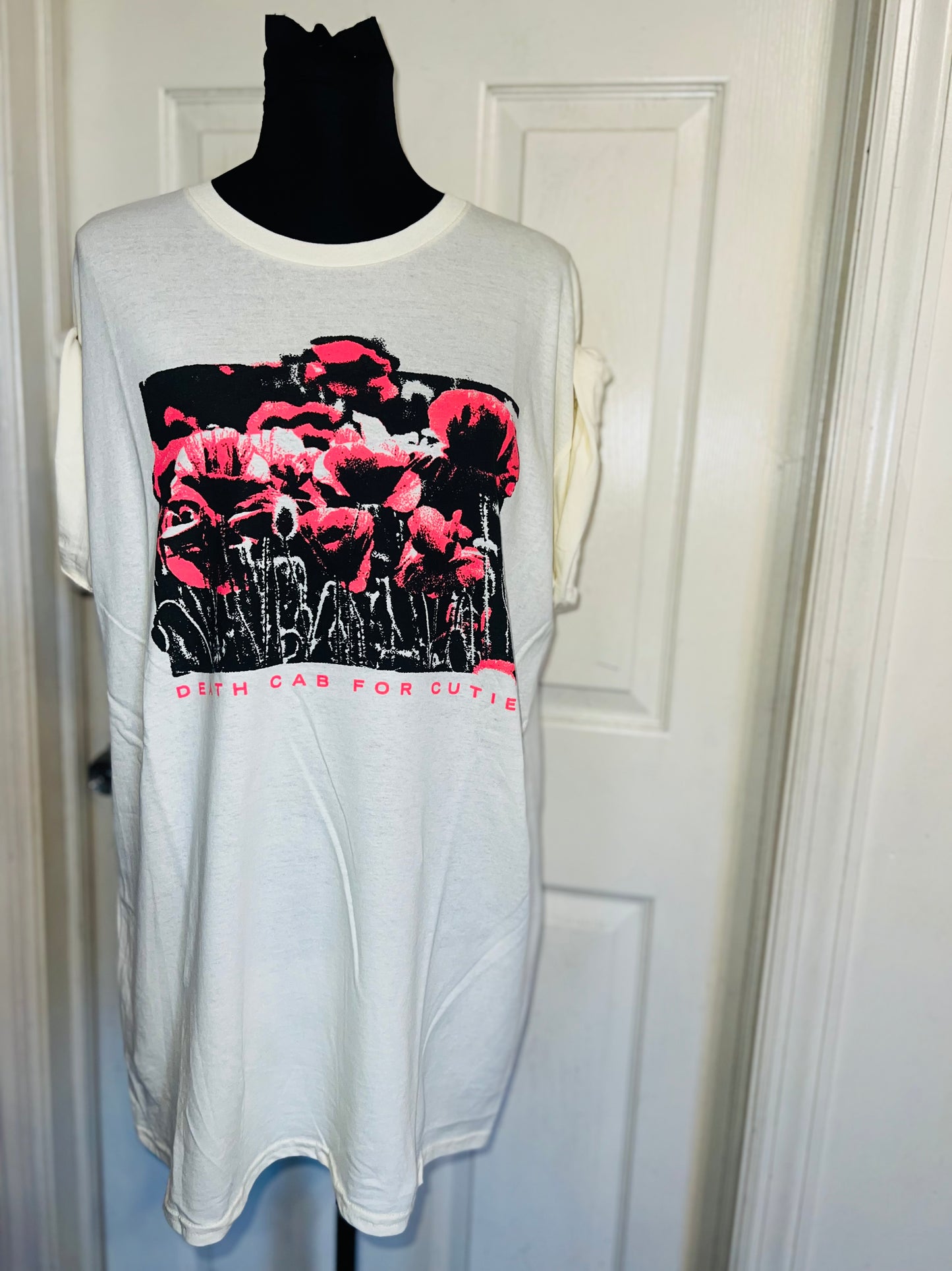 Death Cab for Cutie Oversized Distressed Tee