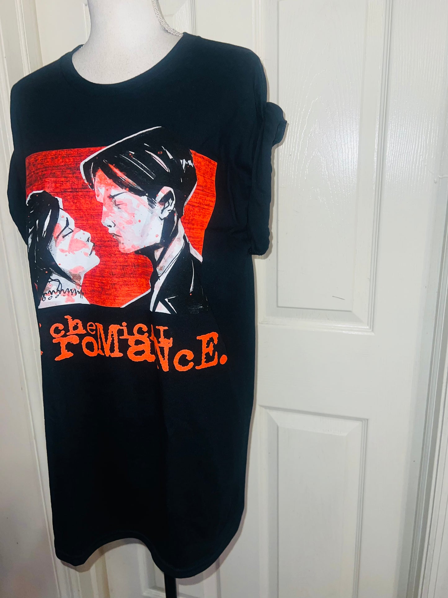 My Chemical Romance Oversized Distressed Tee