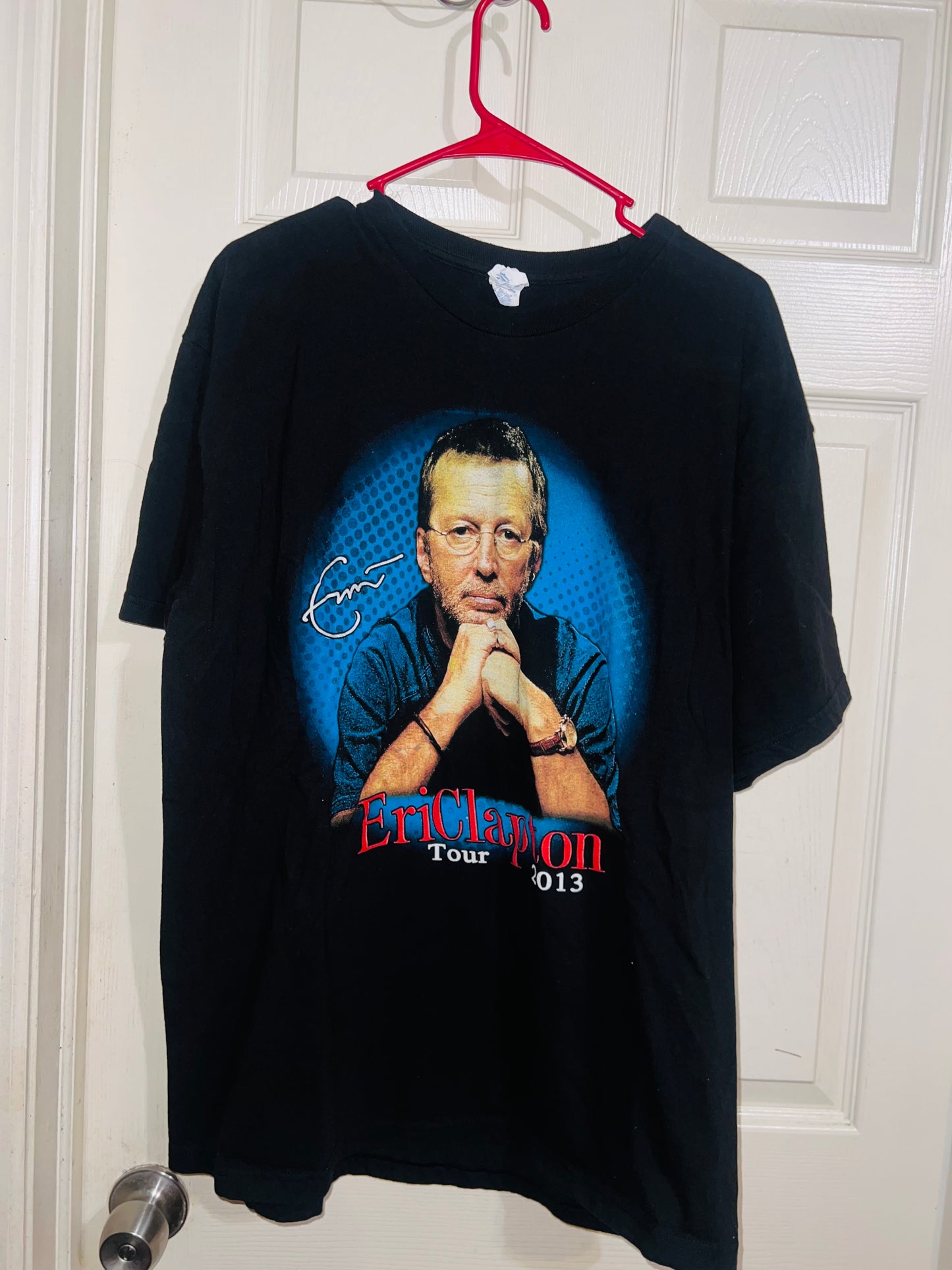 Eric Clapton Vintage Double Sided Oversized Distressed Tee