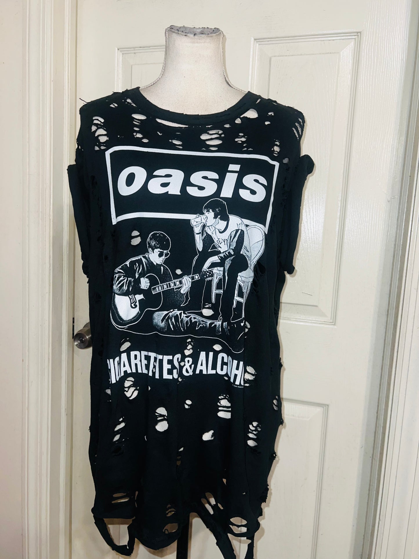 Oasis Oversized Distressed Tee
