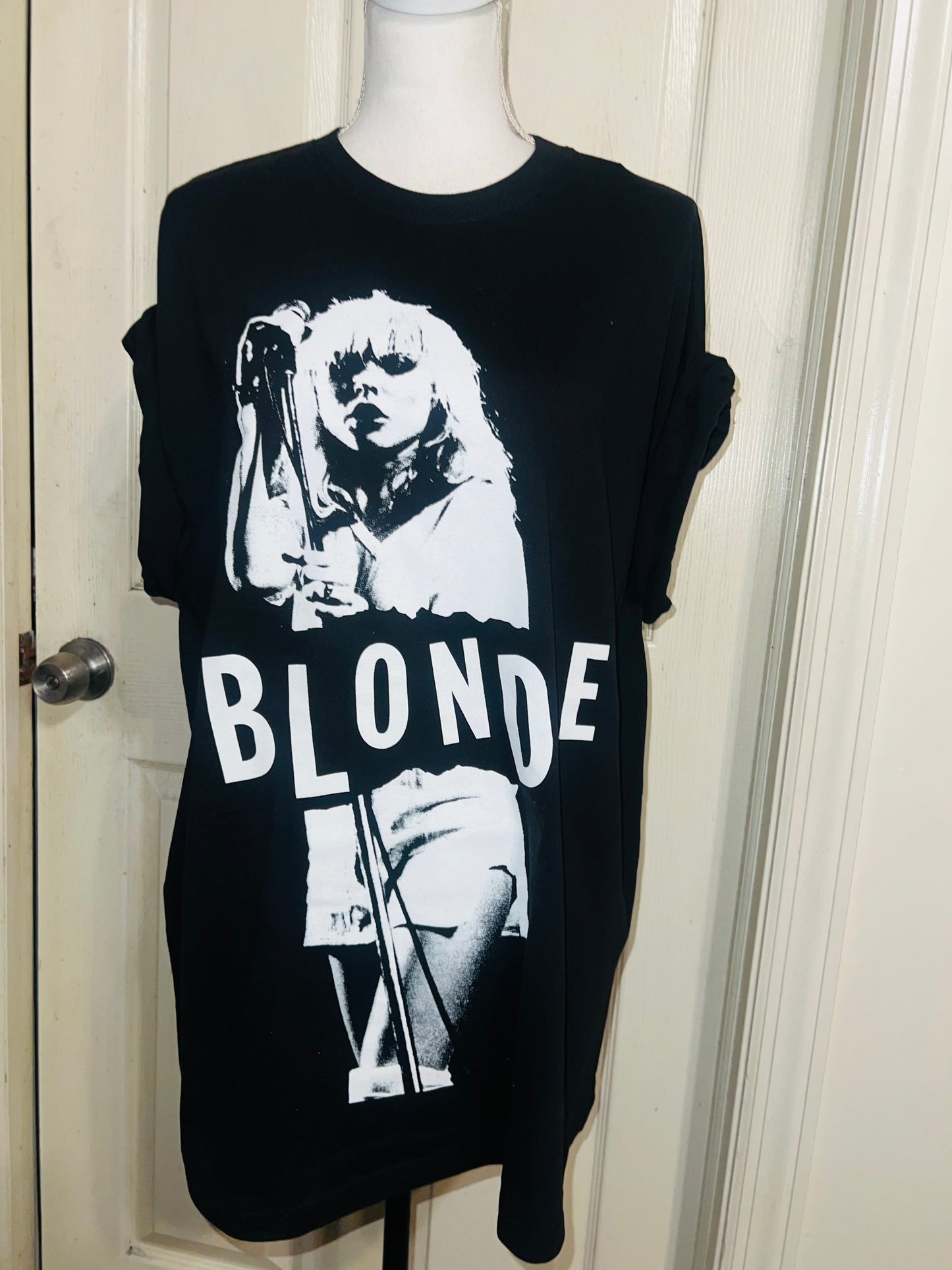 Blondie Oversized Distressed Tee