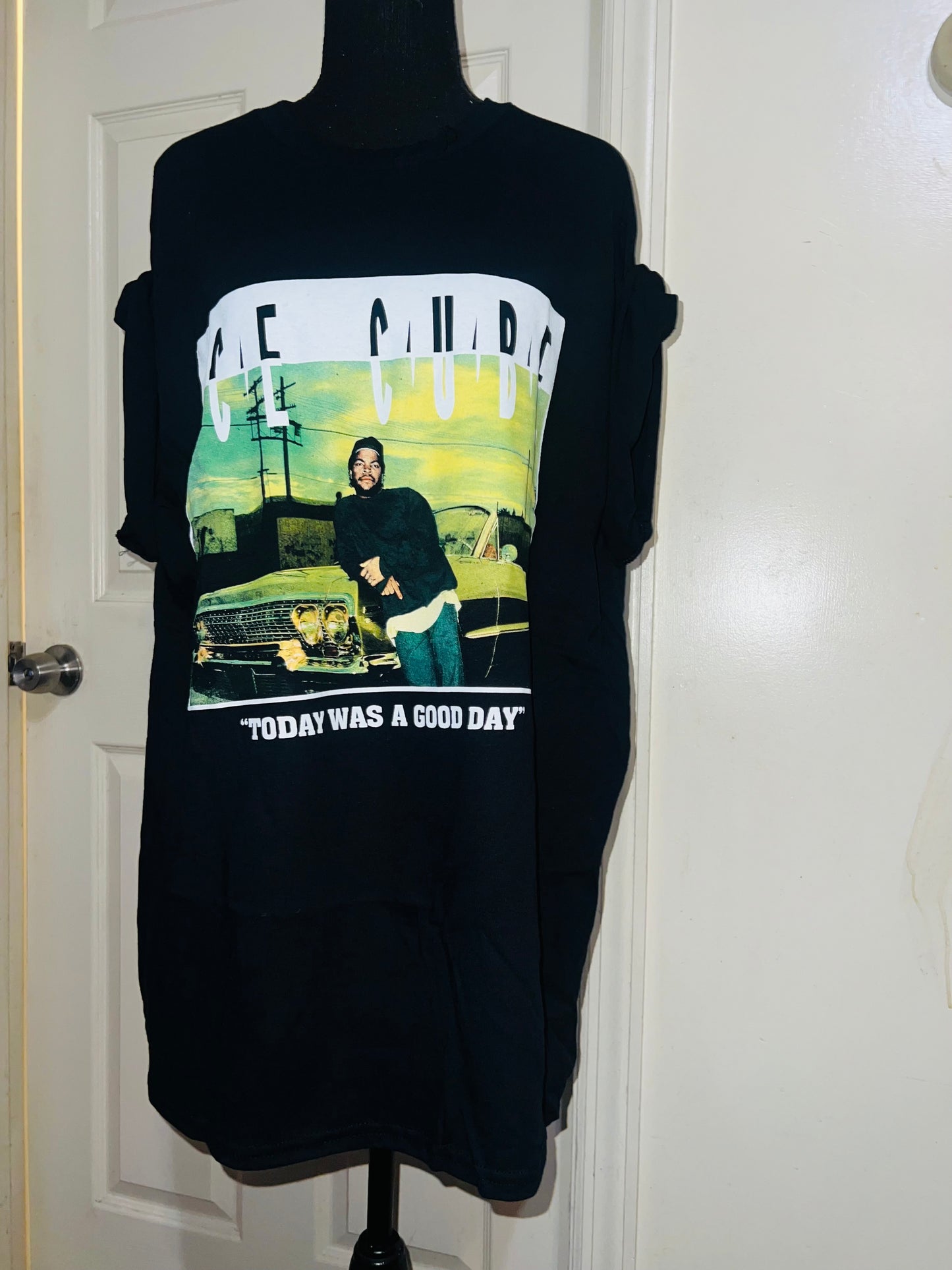 Ice Cube Oversized Distressed Tee