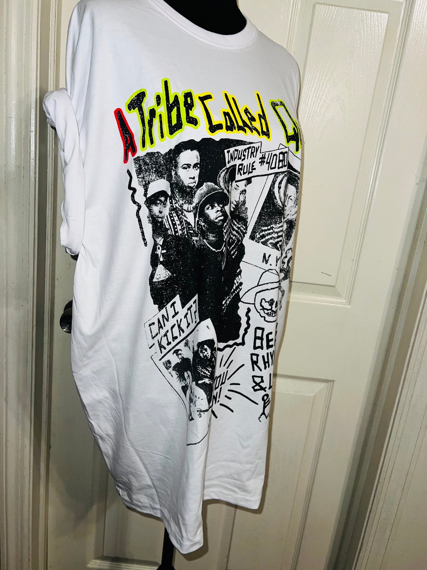 A Tribe Called Quest Oversized Distressed Tee