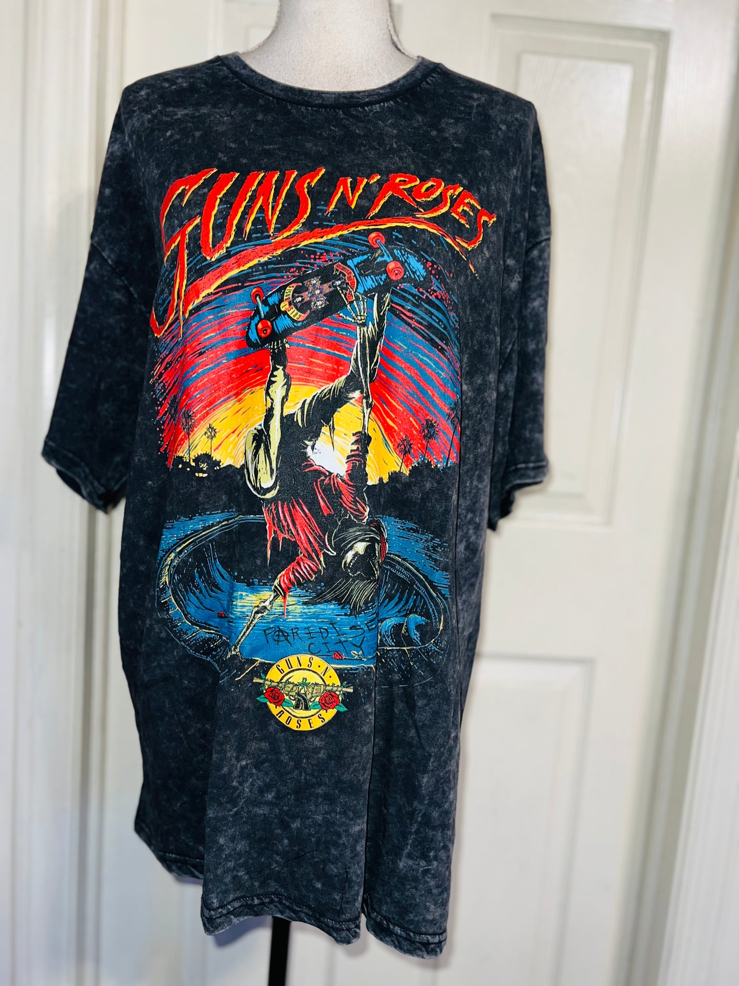 Guns N’ Roses Oversized Distressed Tee