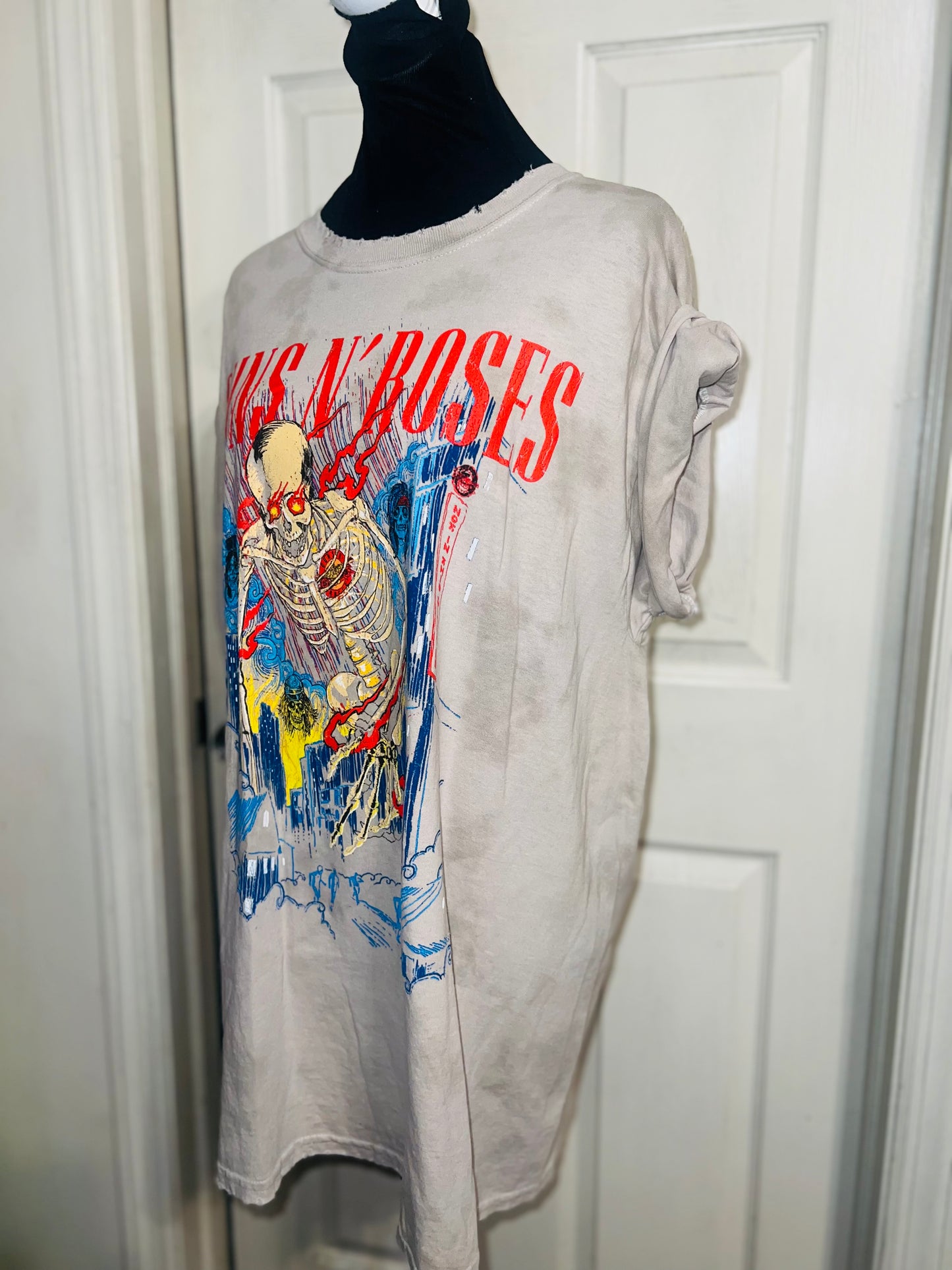 Guns N’ Roses Oversized Distressed Tee