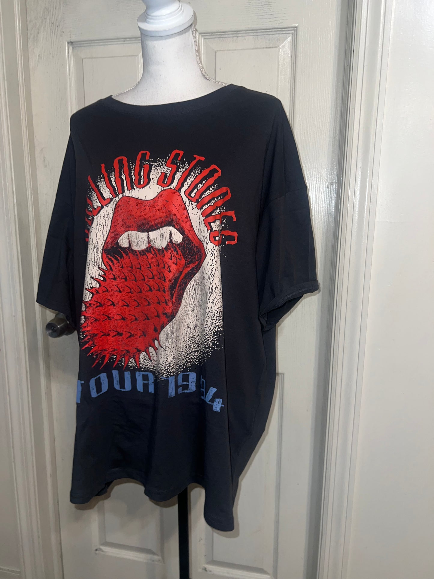 Rolling Stones Oversized Distressed Tee