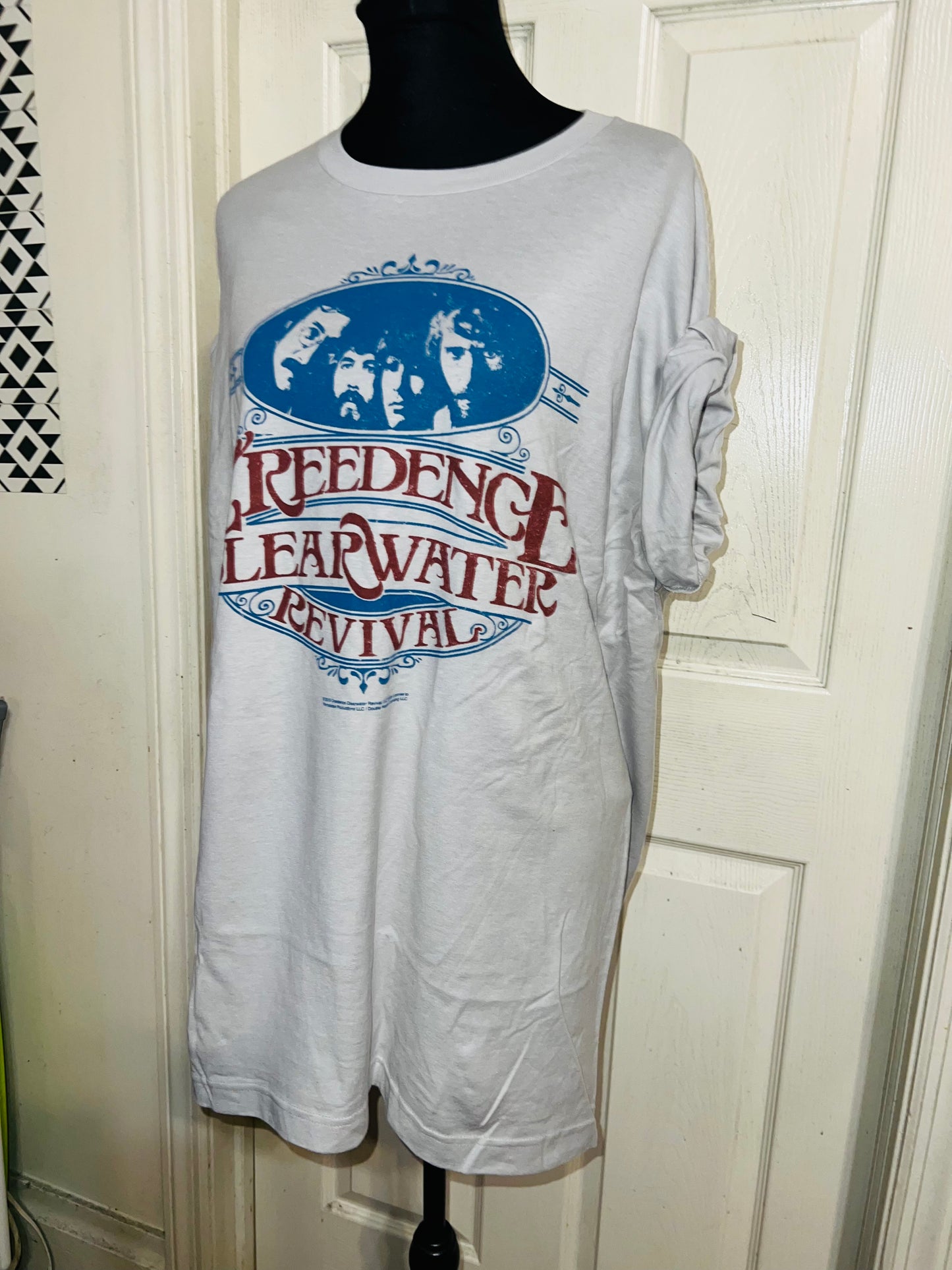 Creedence Clearwater Revival Oversized Distressed Tee