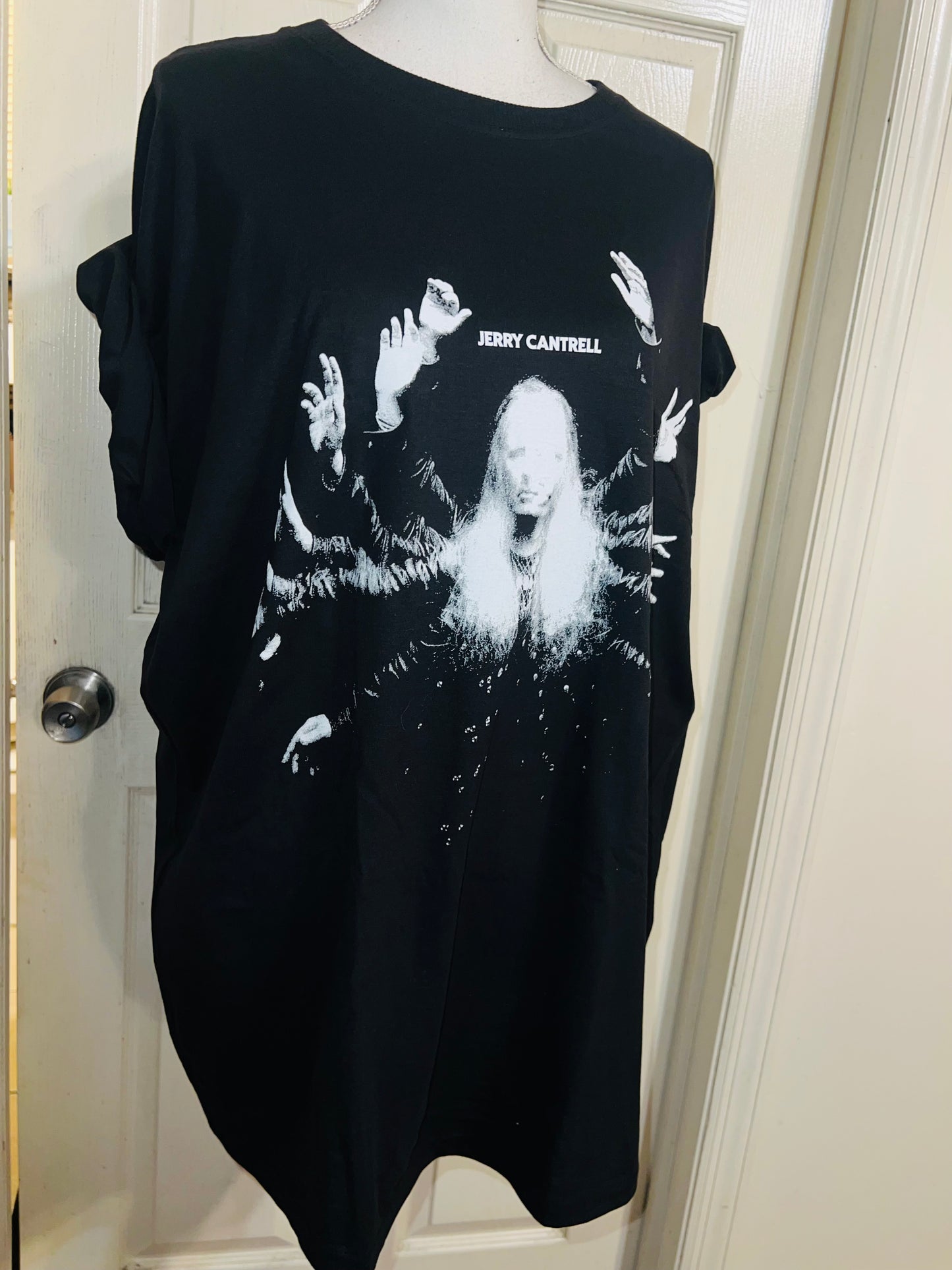 Alice in Chains’ Jerry Cantrell Oversized Distressed Tee