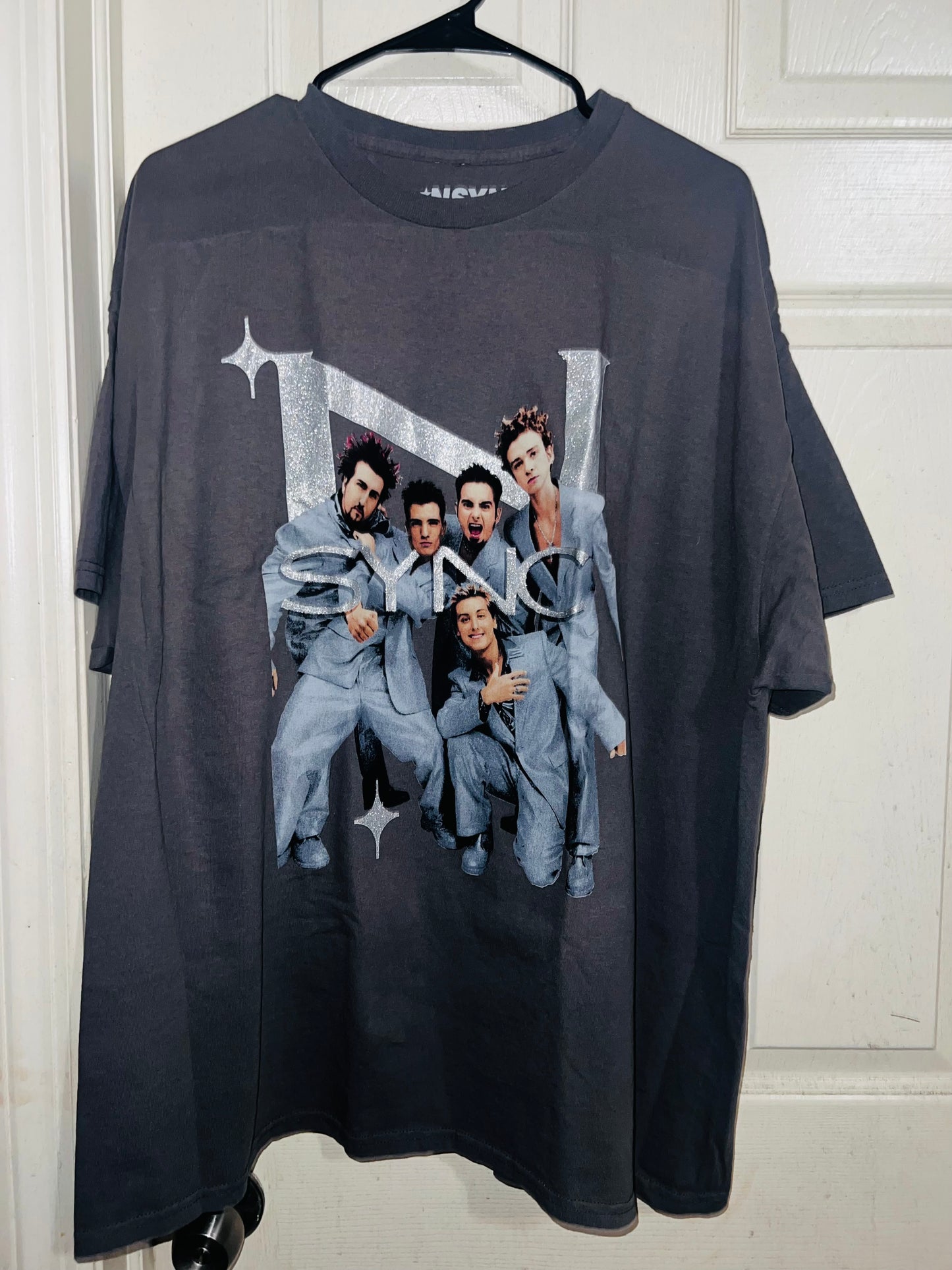 NSYNC Oversized Distressed Tee