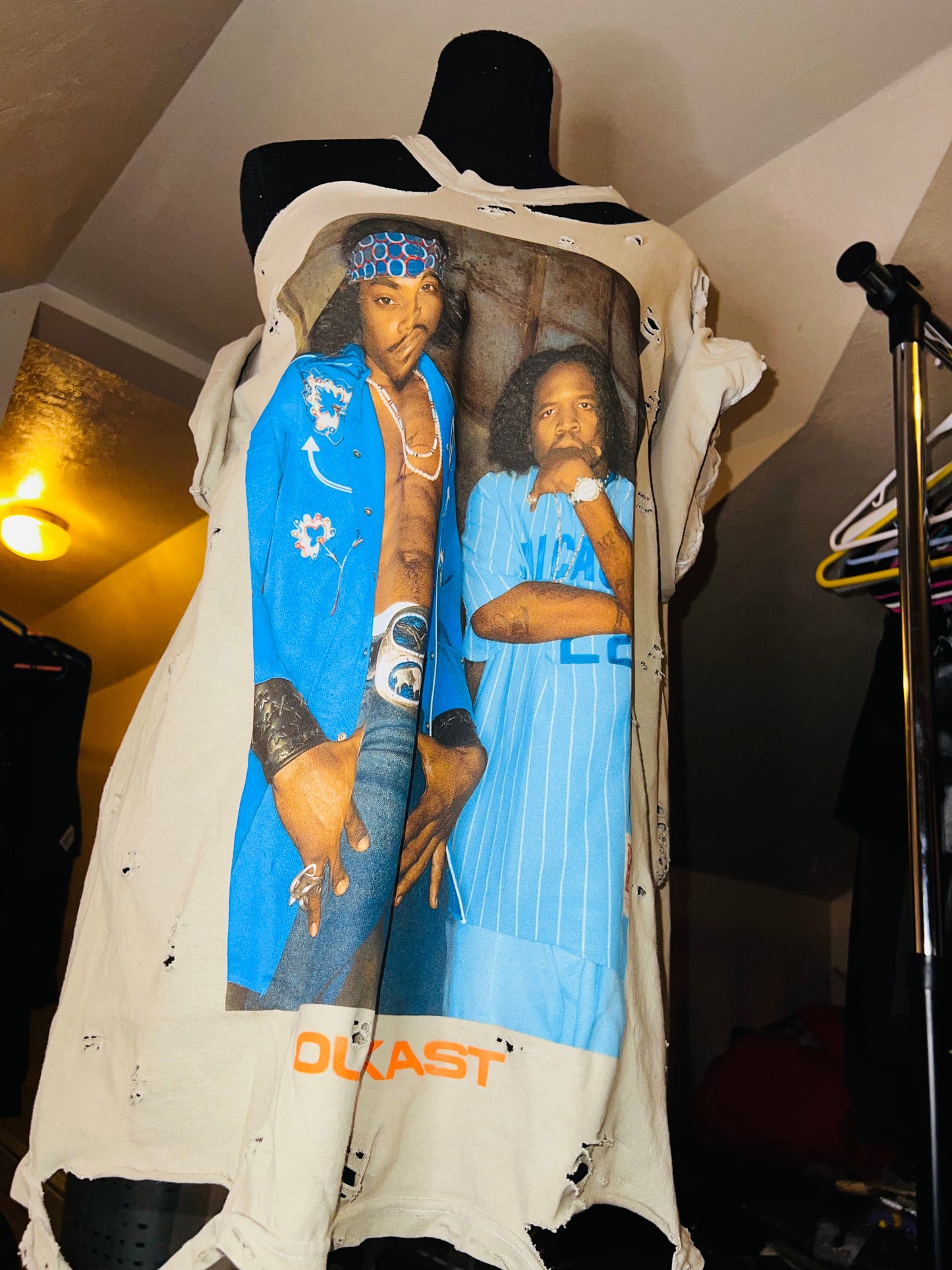 Outkast Oversized Distressed Tee