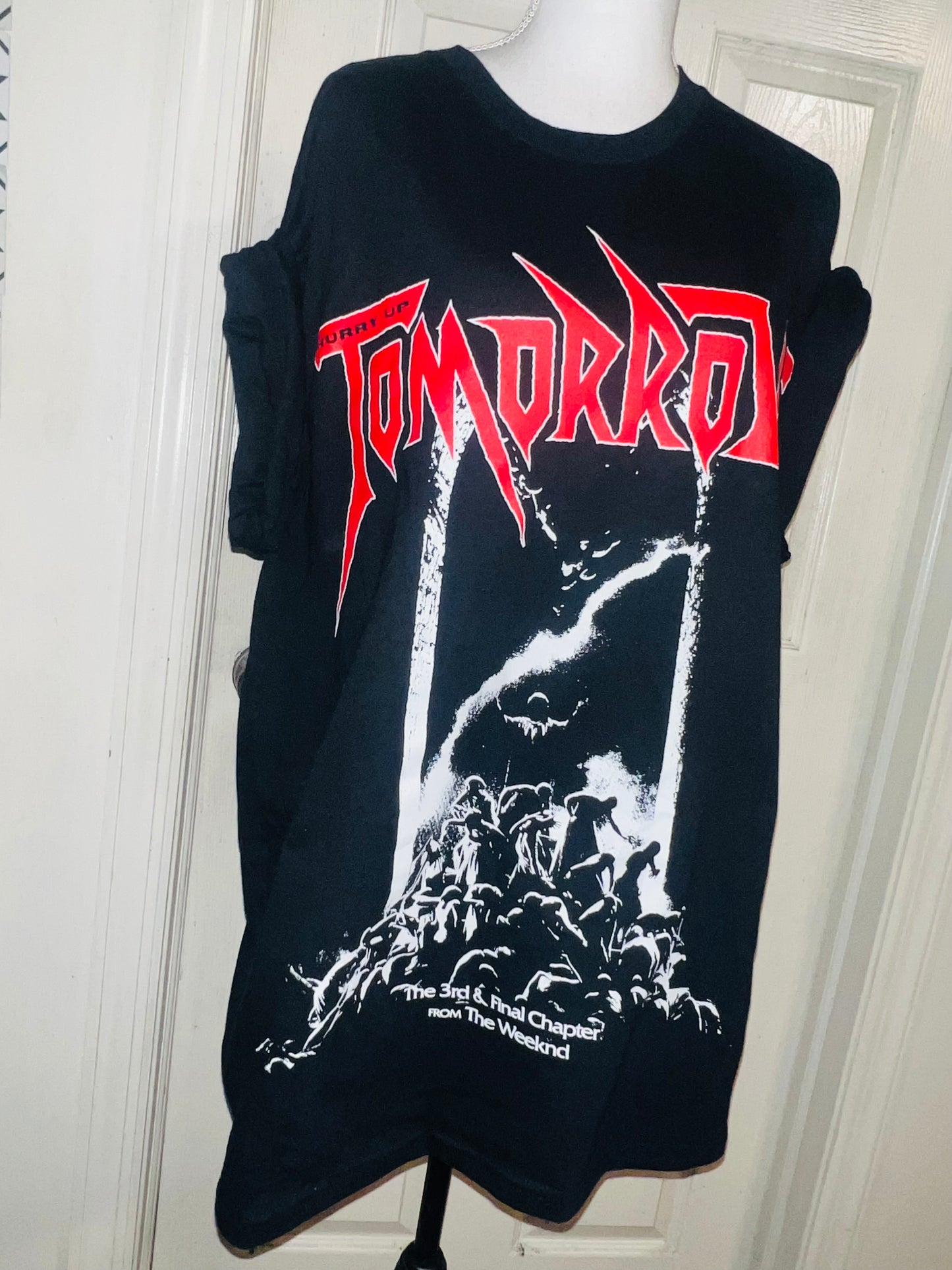 The Weeknd Oversized Distressed Tee