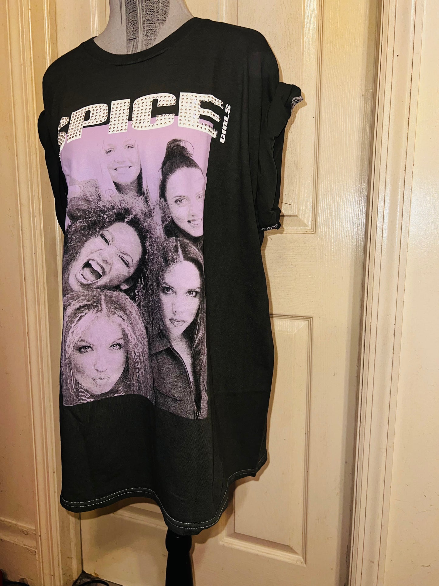 The Spice Girls Oversized Distressed Tee