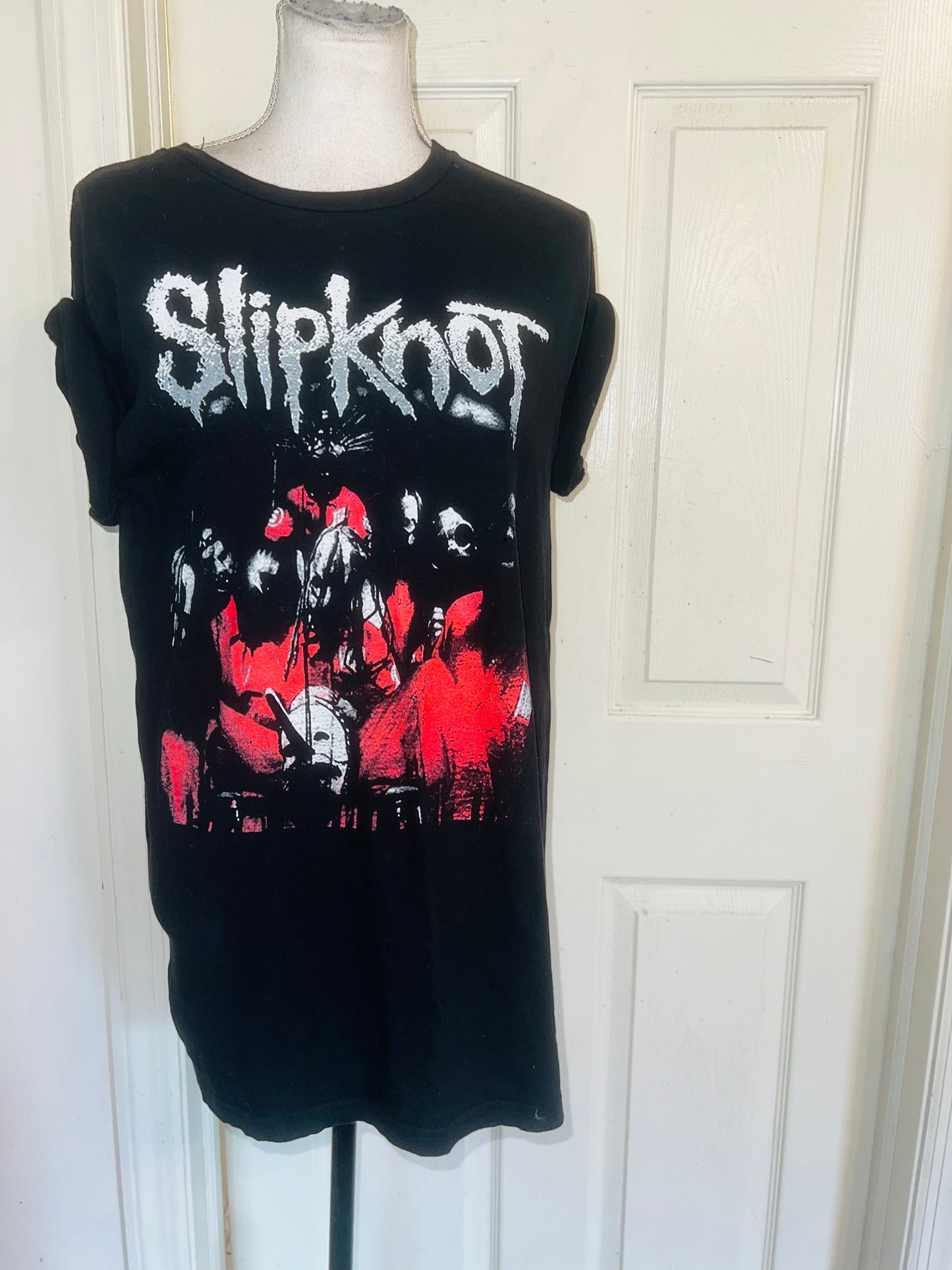 Slipknot Double Sided Oversized Distressed Tee