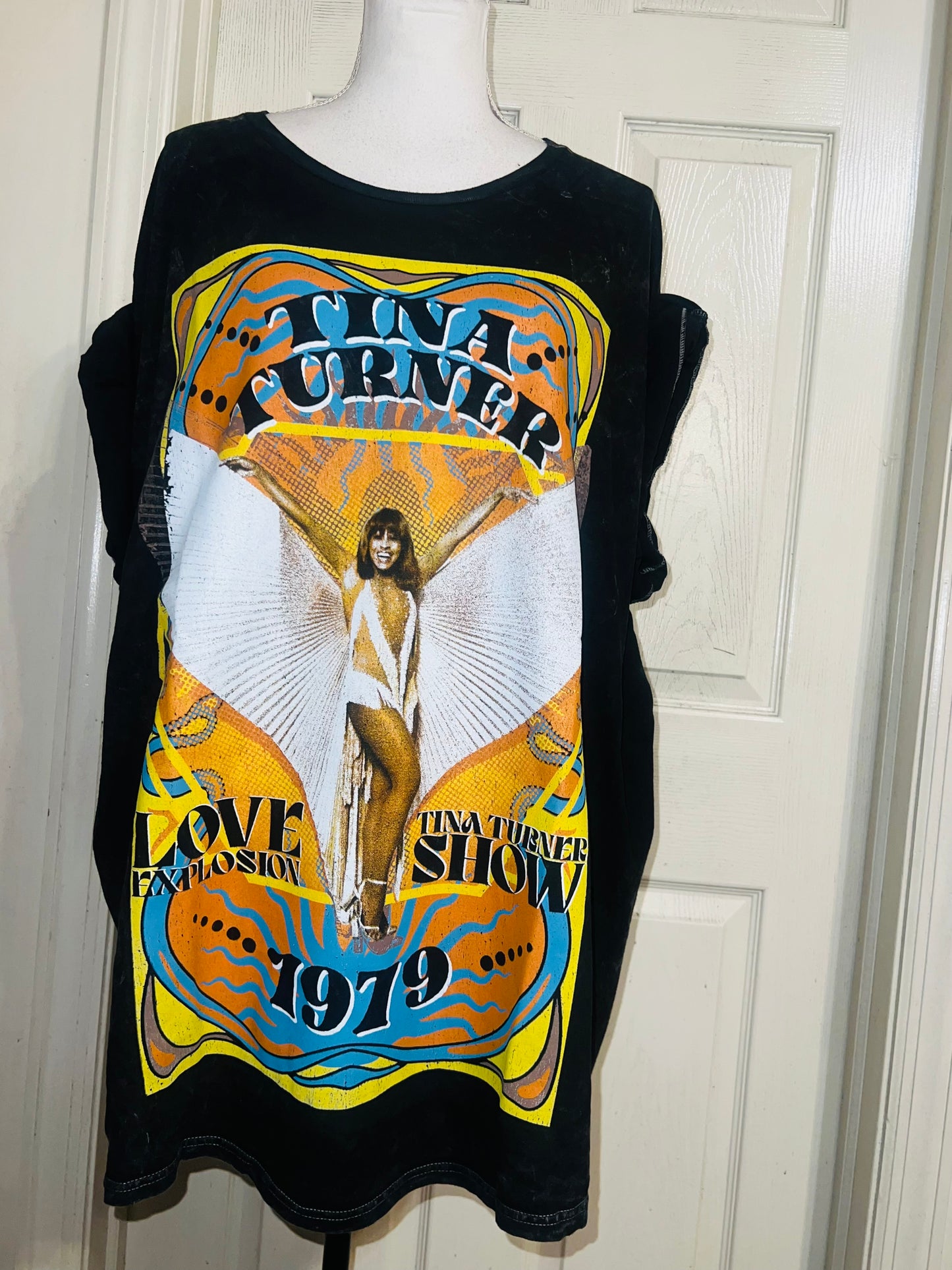 Tina Turner Oversized Distressed Tee