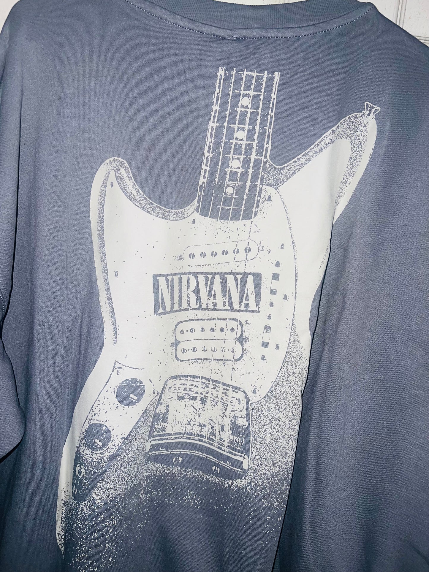 Nirvana Double Sided Oversized Sweatshirt
