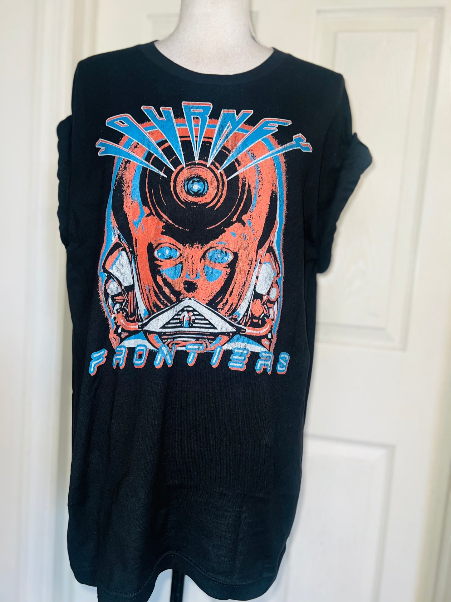 Journey Oversized Distressed Tee