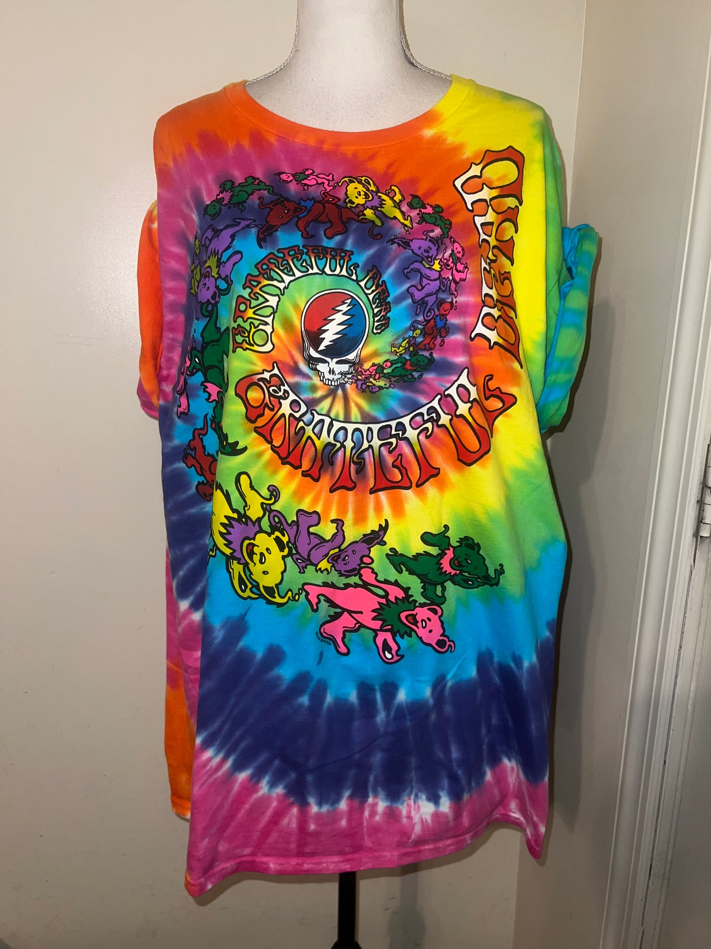 Grateful Dead Oversized Distressed Tee