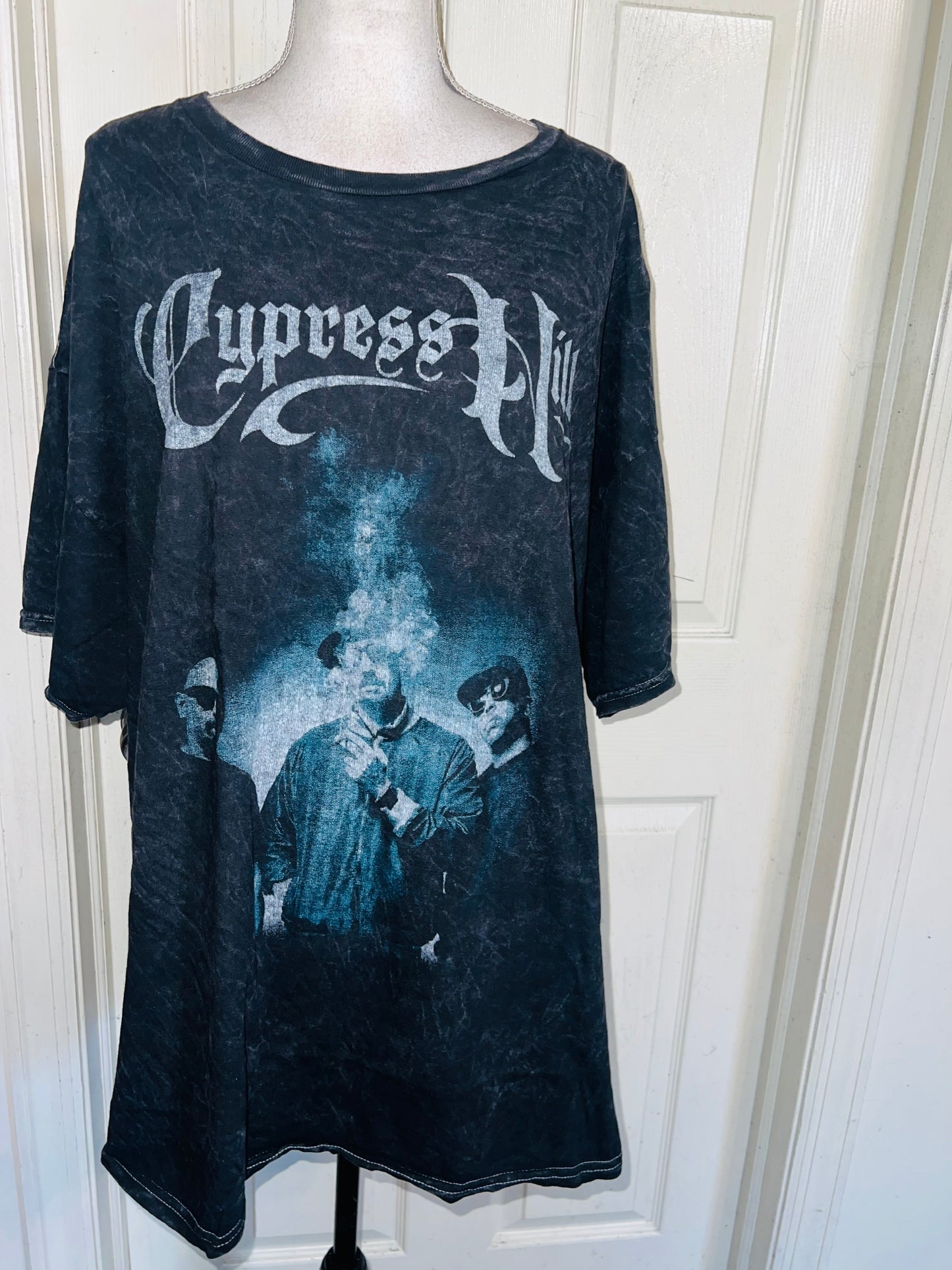 Cypress Hill Double Sided Oversized Distressed Tee
