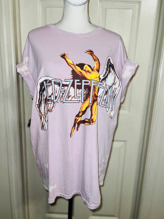 Led Zeppelin Oversized Distressed T-Shirt