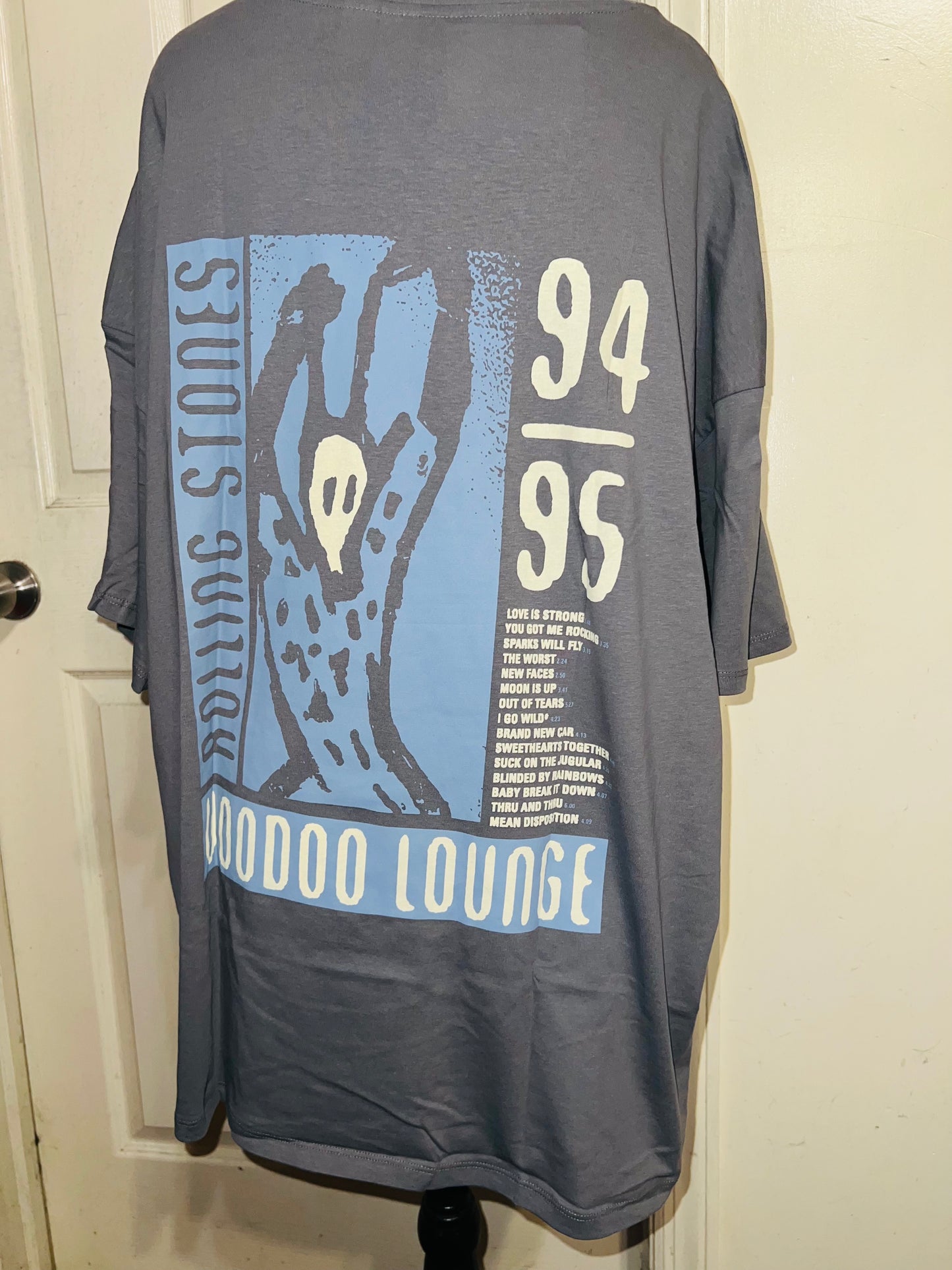The Rolling Stones Double Sided Voodoo Distressed Tee