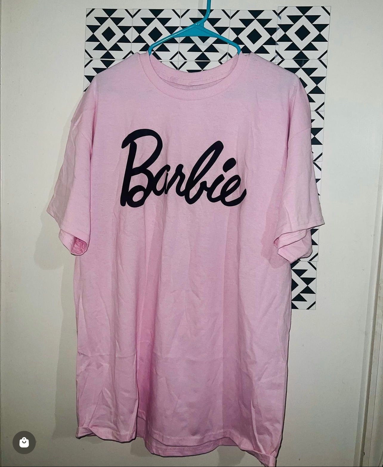 Barbie Oversized Distressed Tee