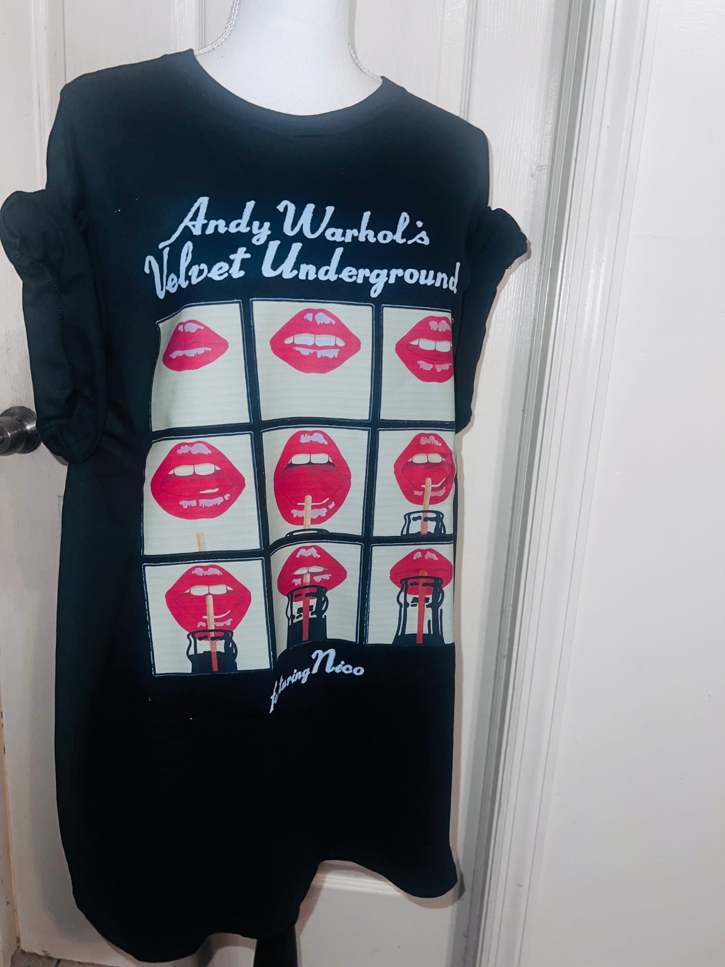 The Velvet Underground and Nico Oversized Distressed Tee