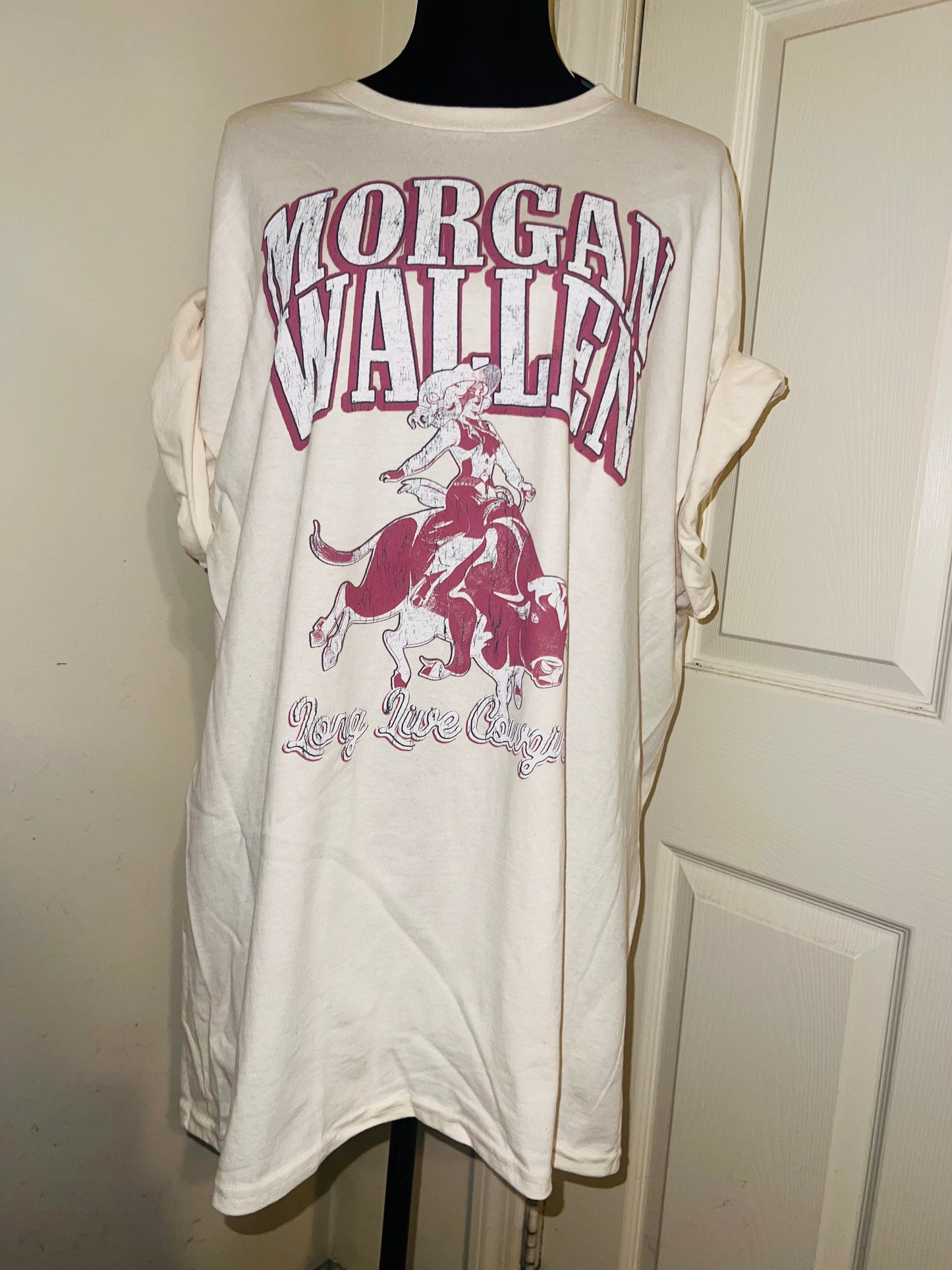Morgan Wallen Oversized Distressed Tee