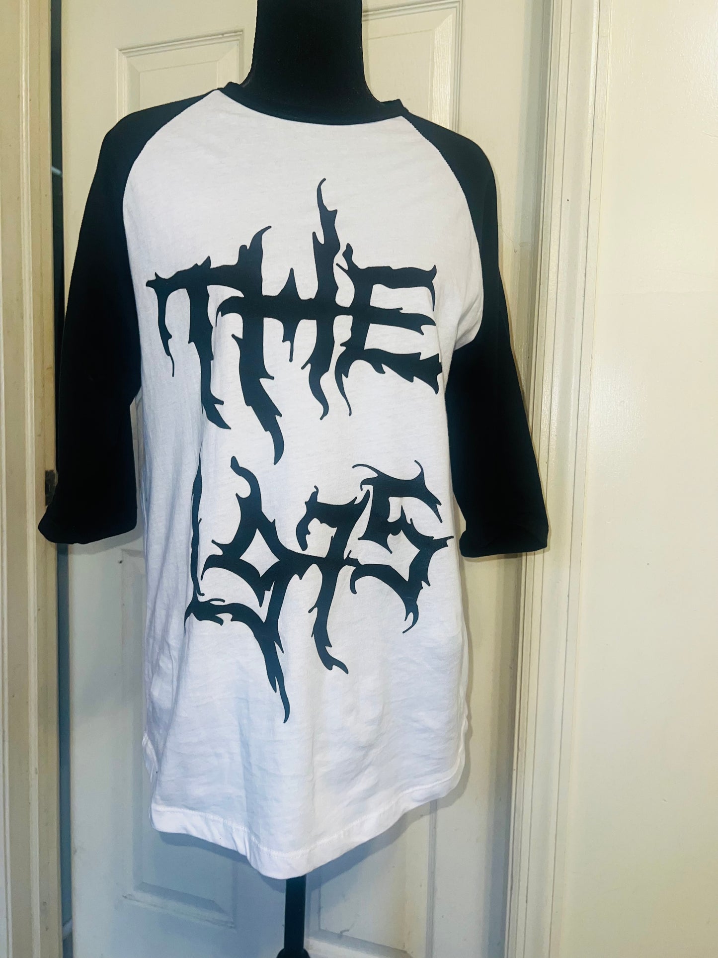 The 1975 Raglan Double Sided Oversized Tee (dates on back)