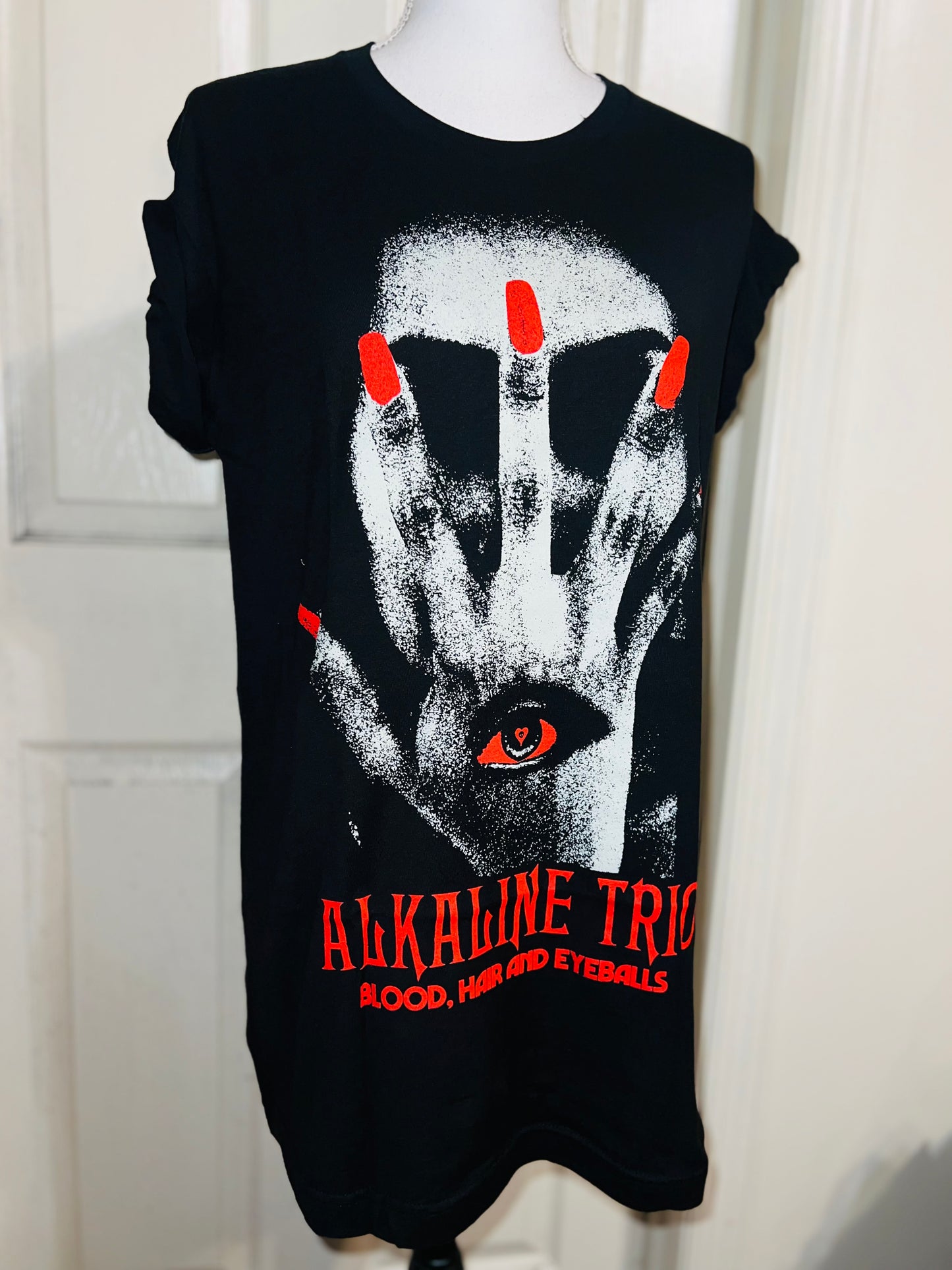 Alkaline Trio Oversized Distressed Tee