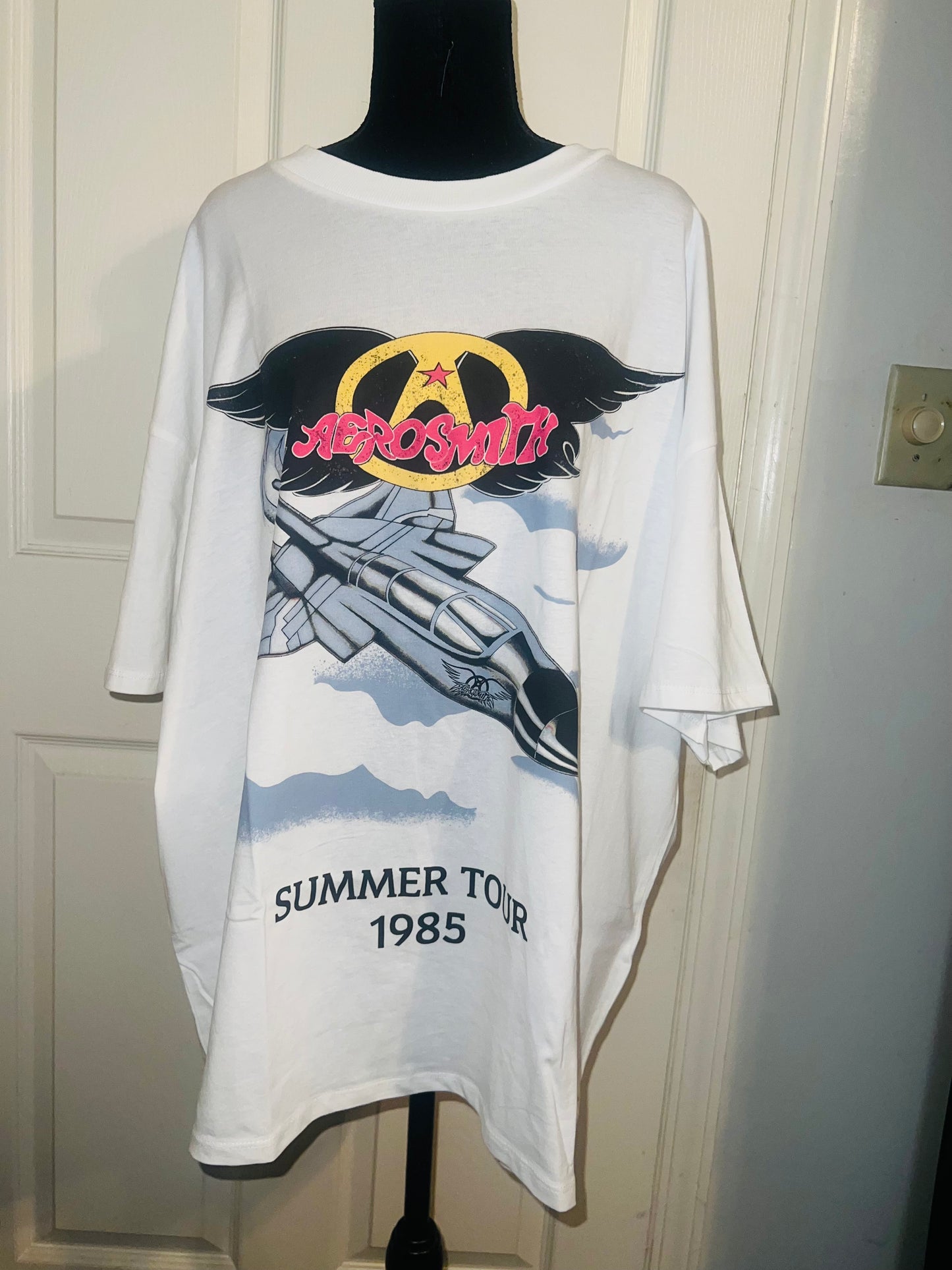 Aerosmith Double Sided Oversized Tee