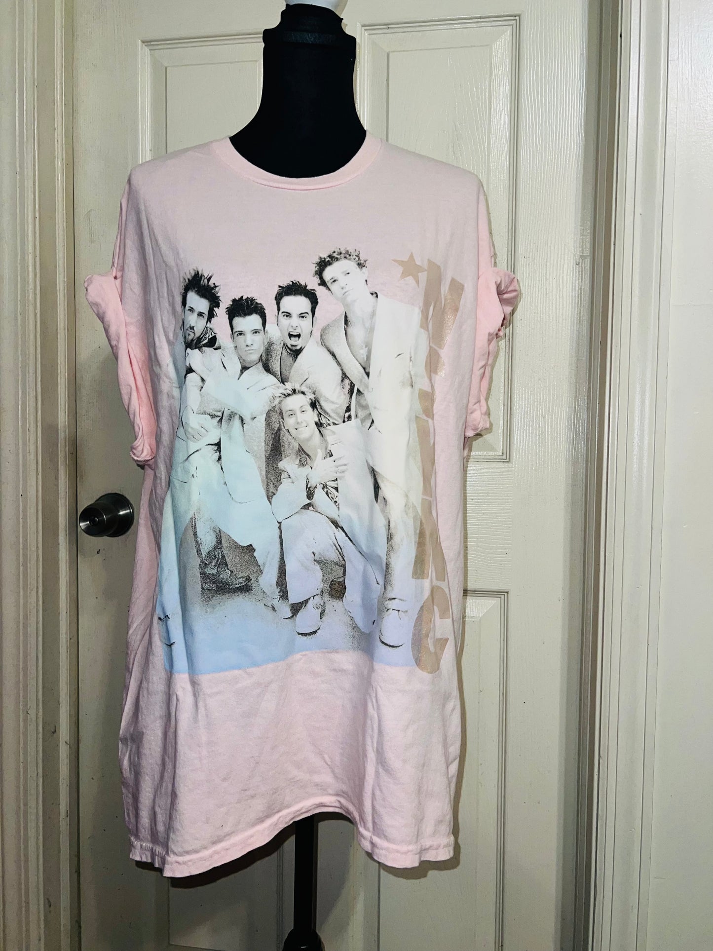 NSYNC Oversized Distressed Tee